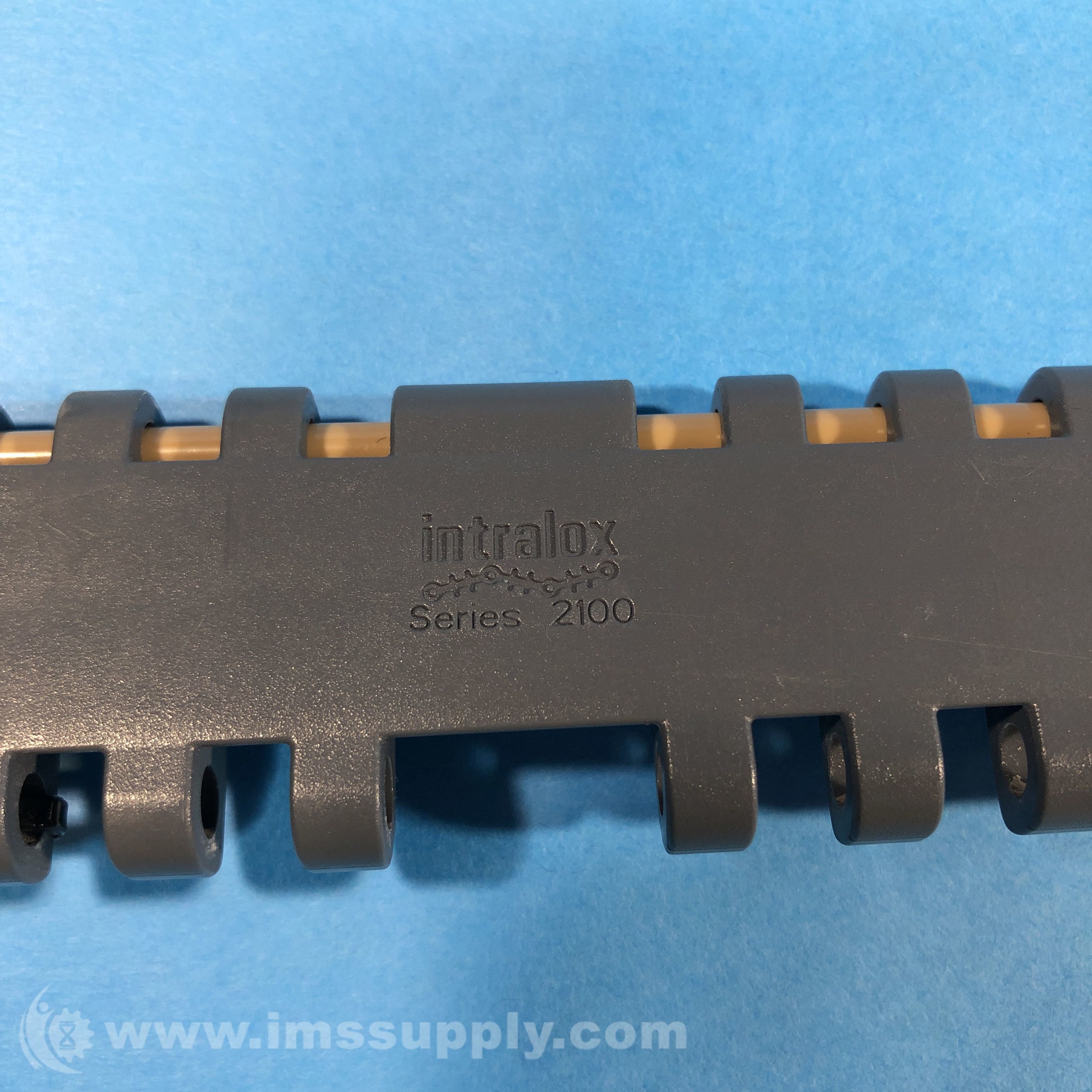 Intralox Series 2100 Flat Top Grey Acetal Belt IMS Supply