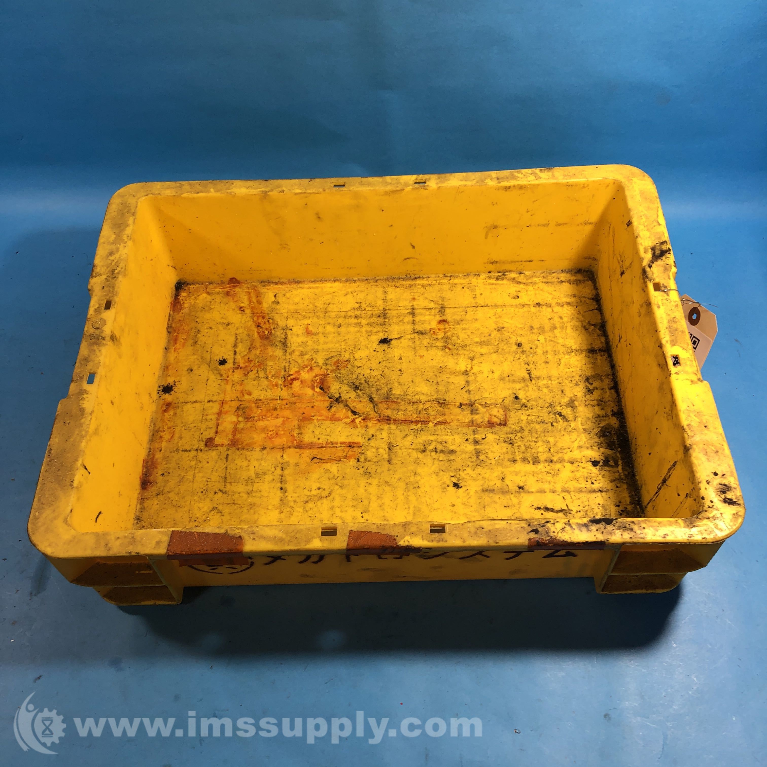 Yazaki PT14 Yellow Polytainer Storage Container IMS Supply