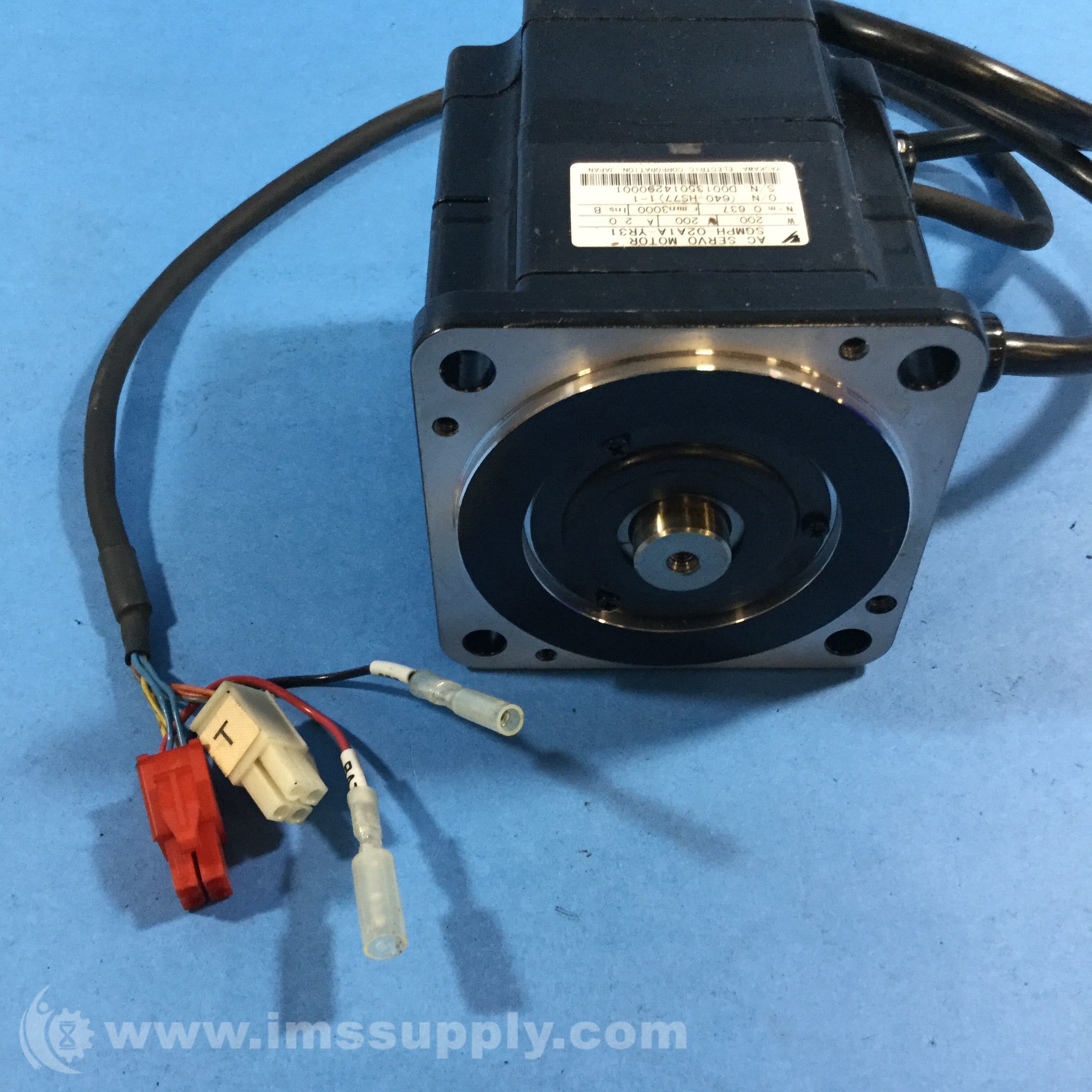 【予約中！】 Yaskawa SGMPH-02A1A-YR31 Supply IMS - Axis R/B/T Sigma Motor その他