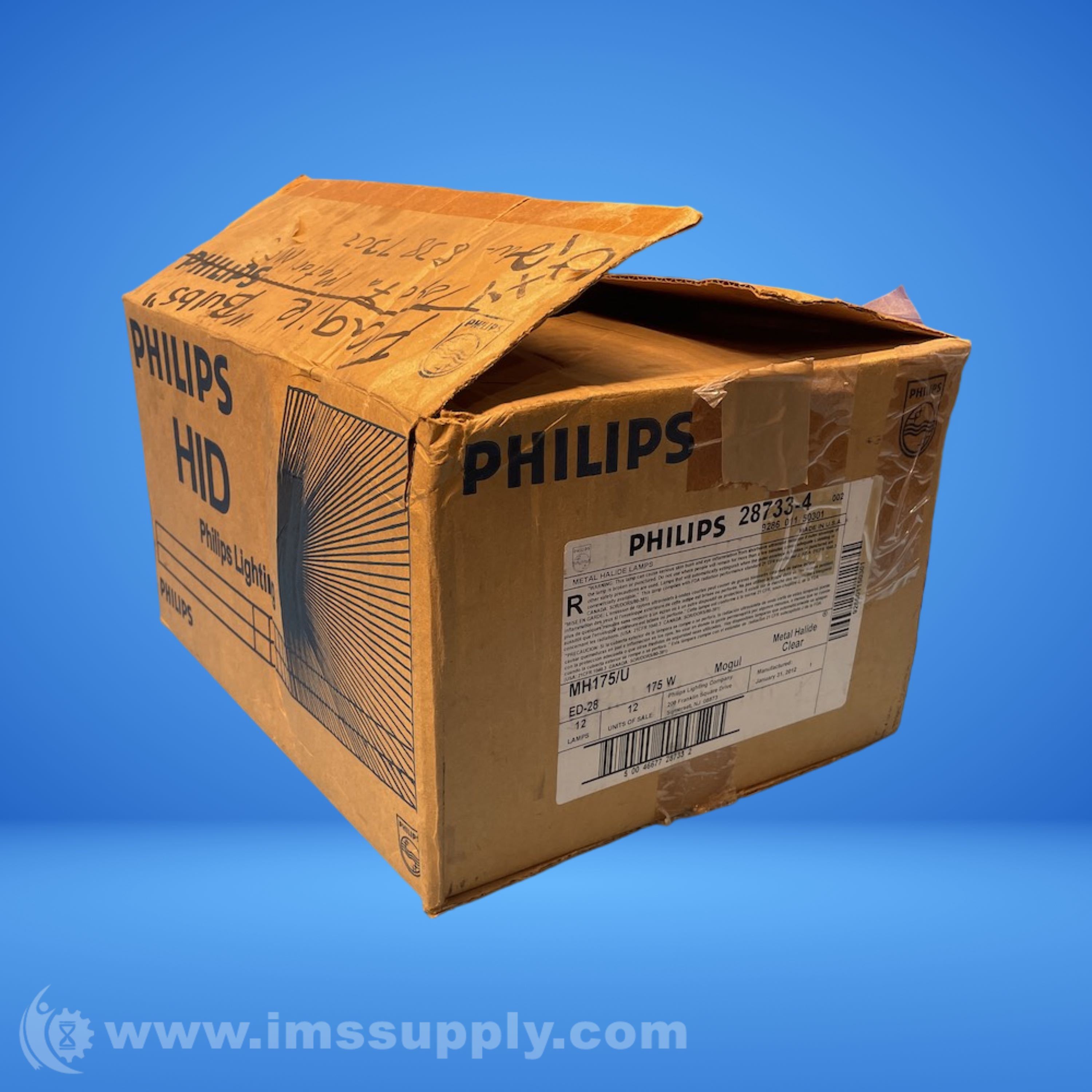 Philips mh175/u Box of 12 - IMS Supply
