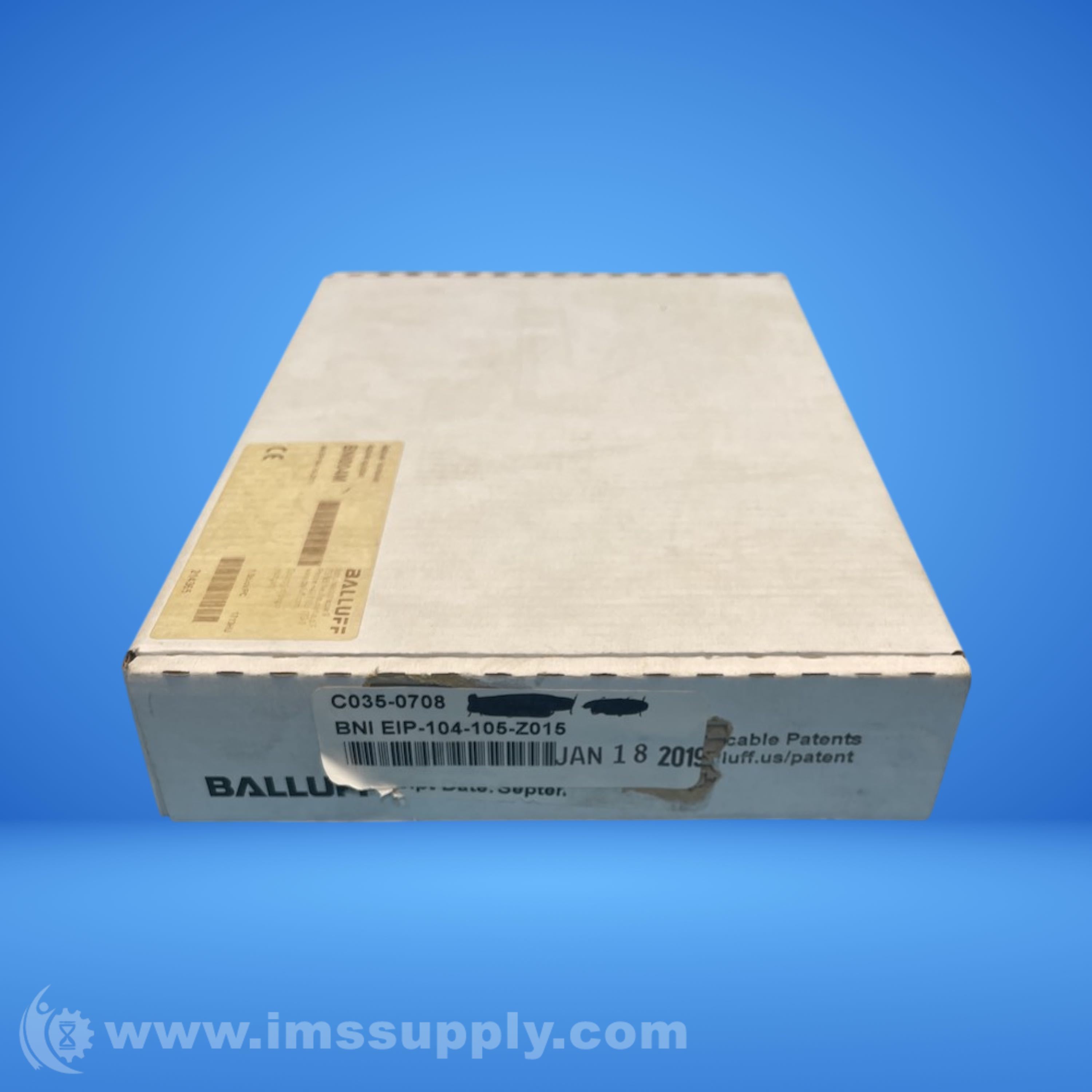 Balluff BNI004M Ethernet Input Module - IMS Supply