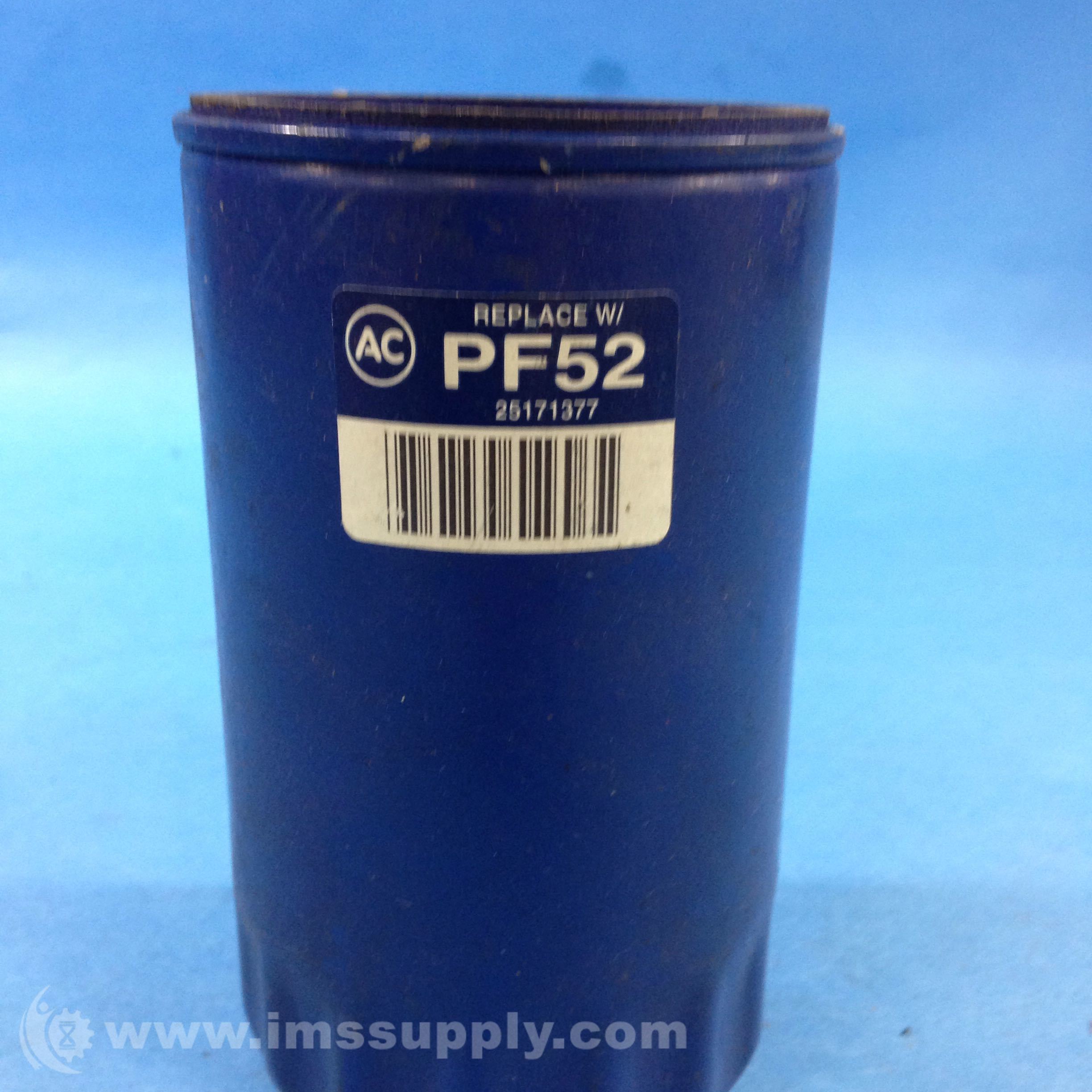 Ac Delco PF52 Professional Classic Design Engine Oil Filter - IMS Supply