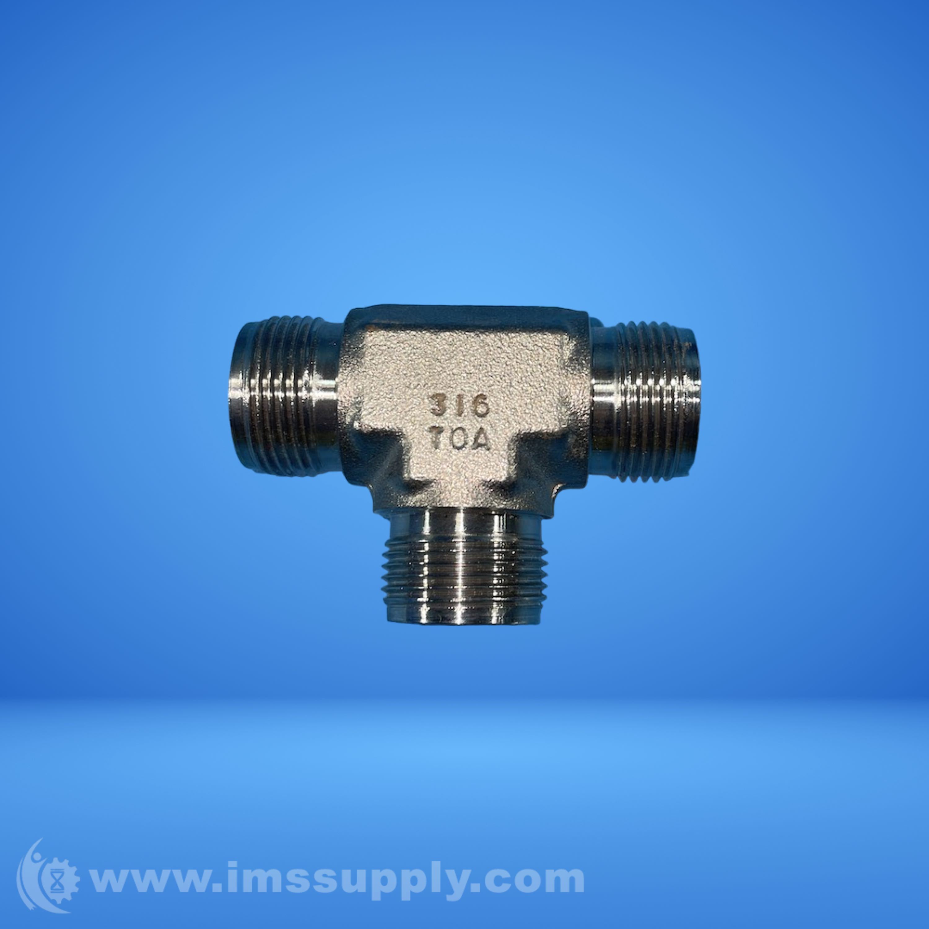 Swagelok 316 TOA T-Fitting Connector 2 x 2 x 1 - IMS Supply