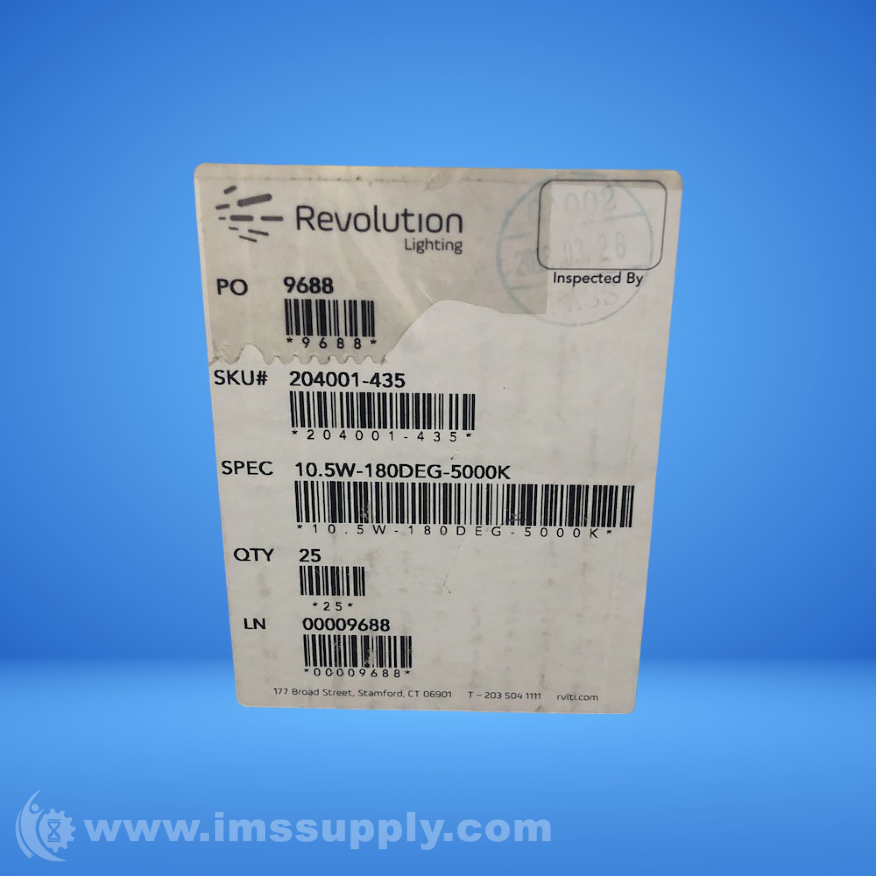 Revolution Lighting 204001-435 Tube Light Bulbs - IMS Supply
