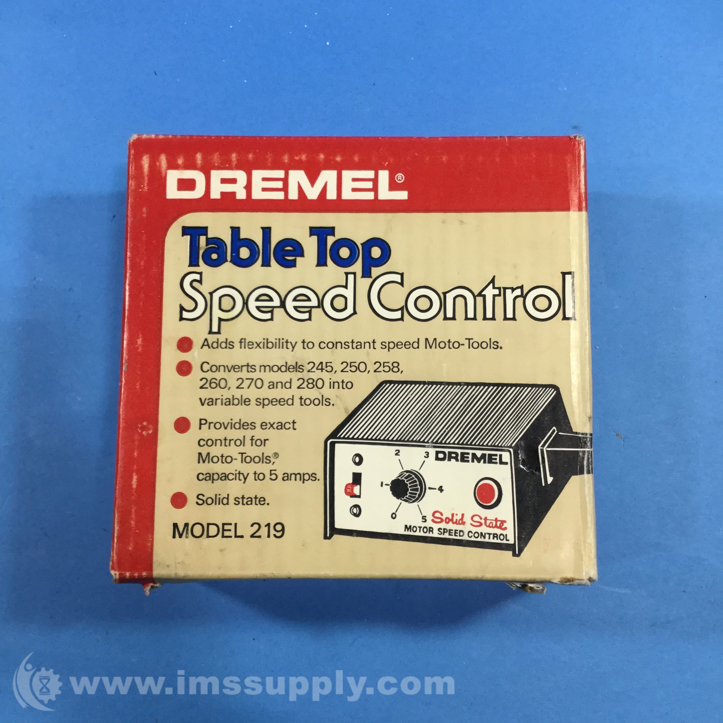 Dremel 219 Table Top Speed Control - IMS Supply