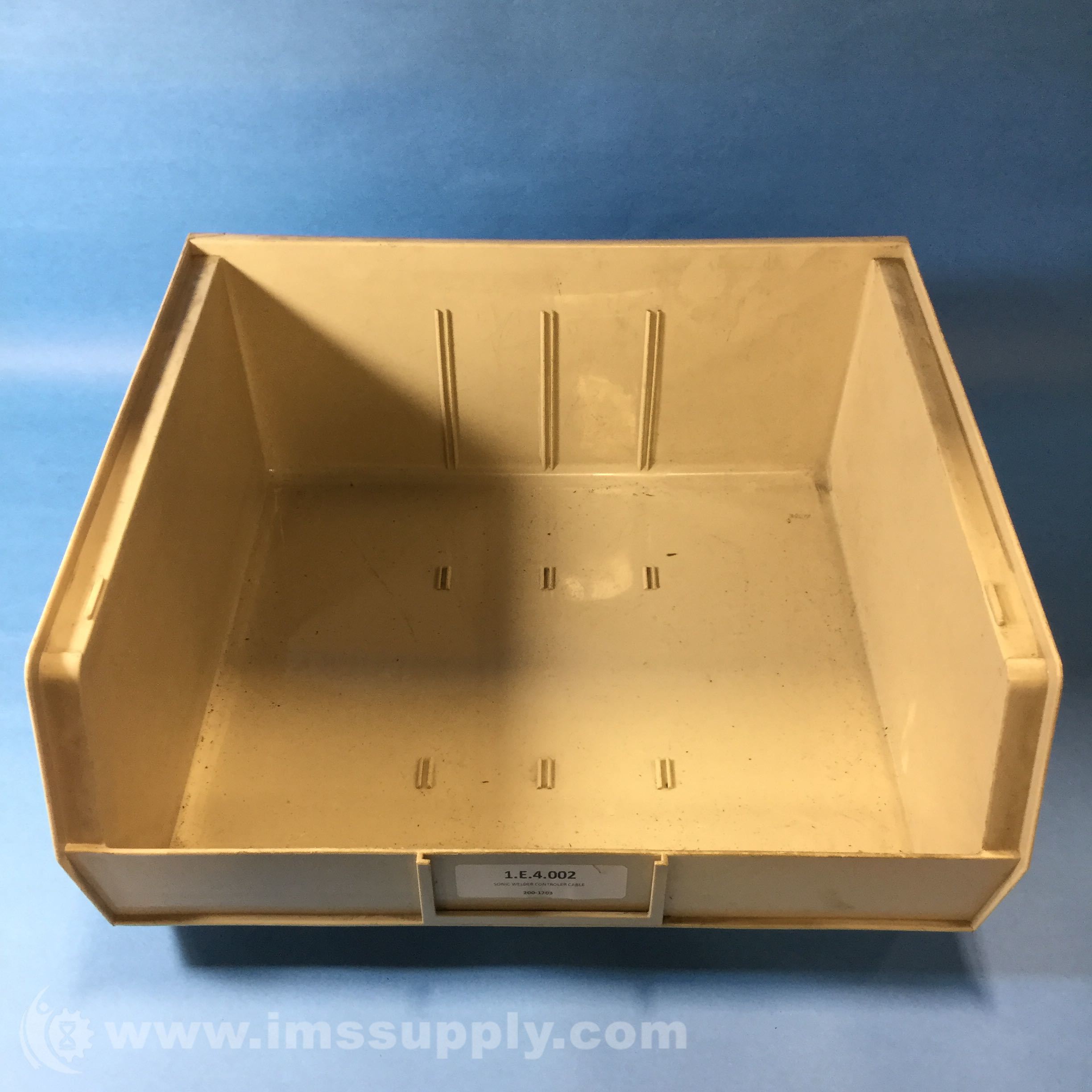 Integrated Plastics 30250Recyss Plastic Stacking Bin IMS Supply