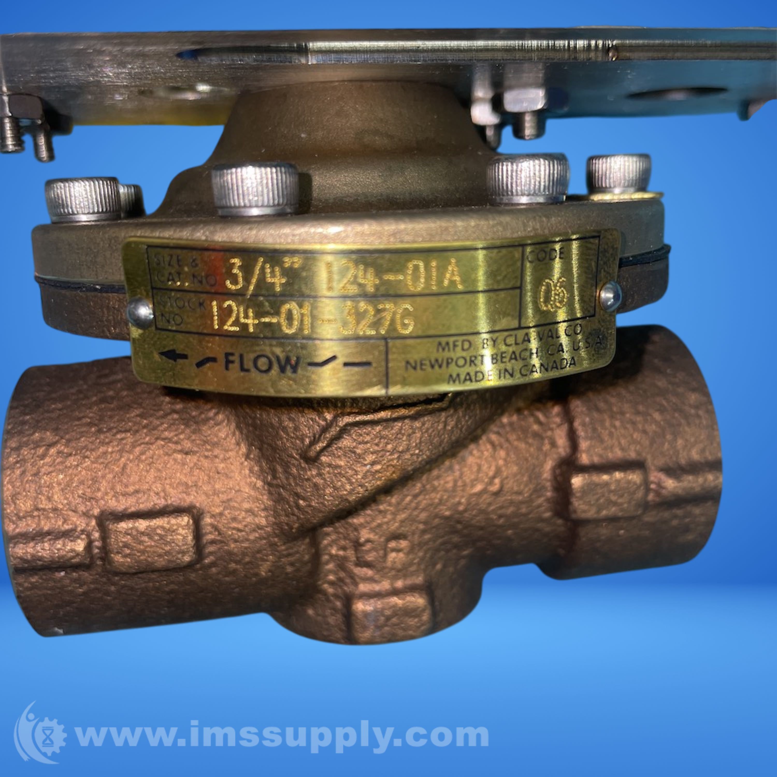 CLA-VAL CF1-C1 Float Control Valve, for Open Tanks - IMS Supply
