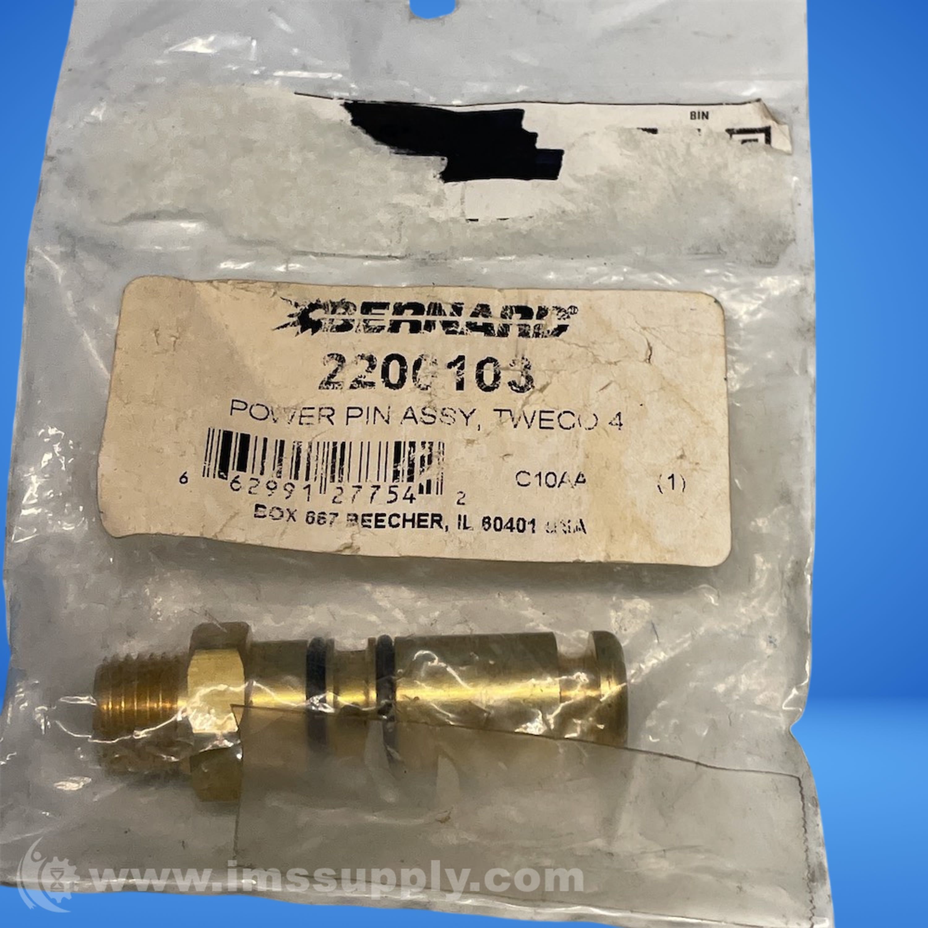 Bernard 2200103 Power Pin Assembly - IMS Supply