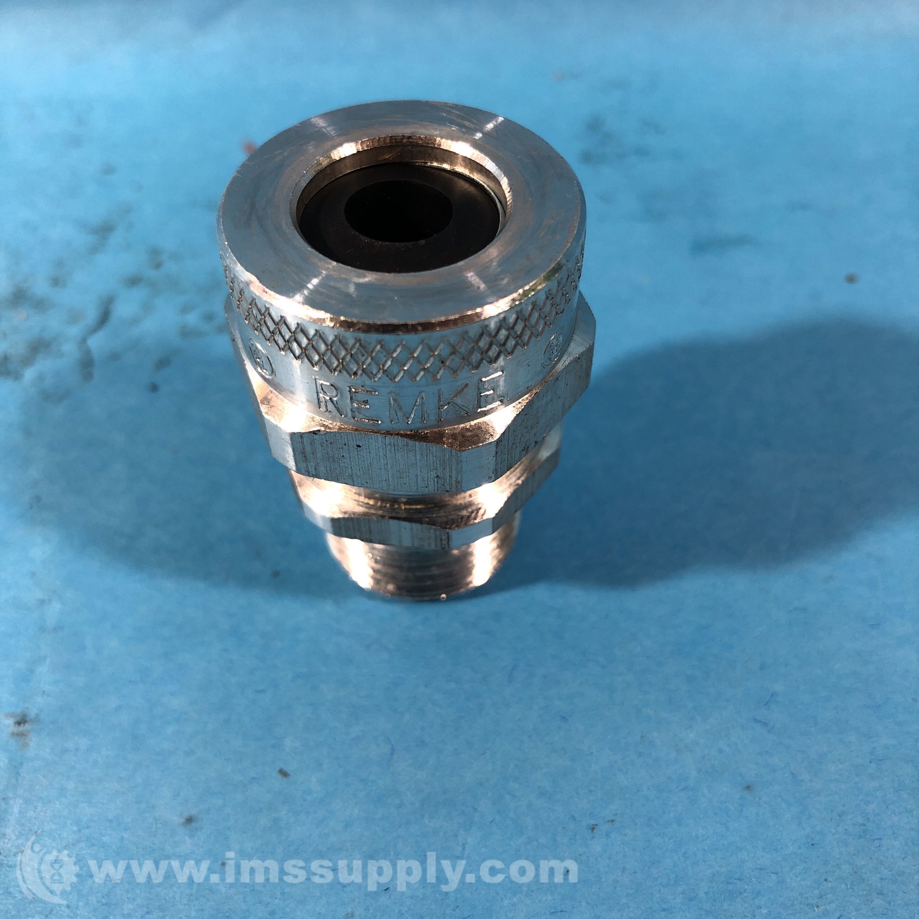 Remke Stainless Steel Straight Male Aluminum Cord Connector - IMS Supply