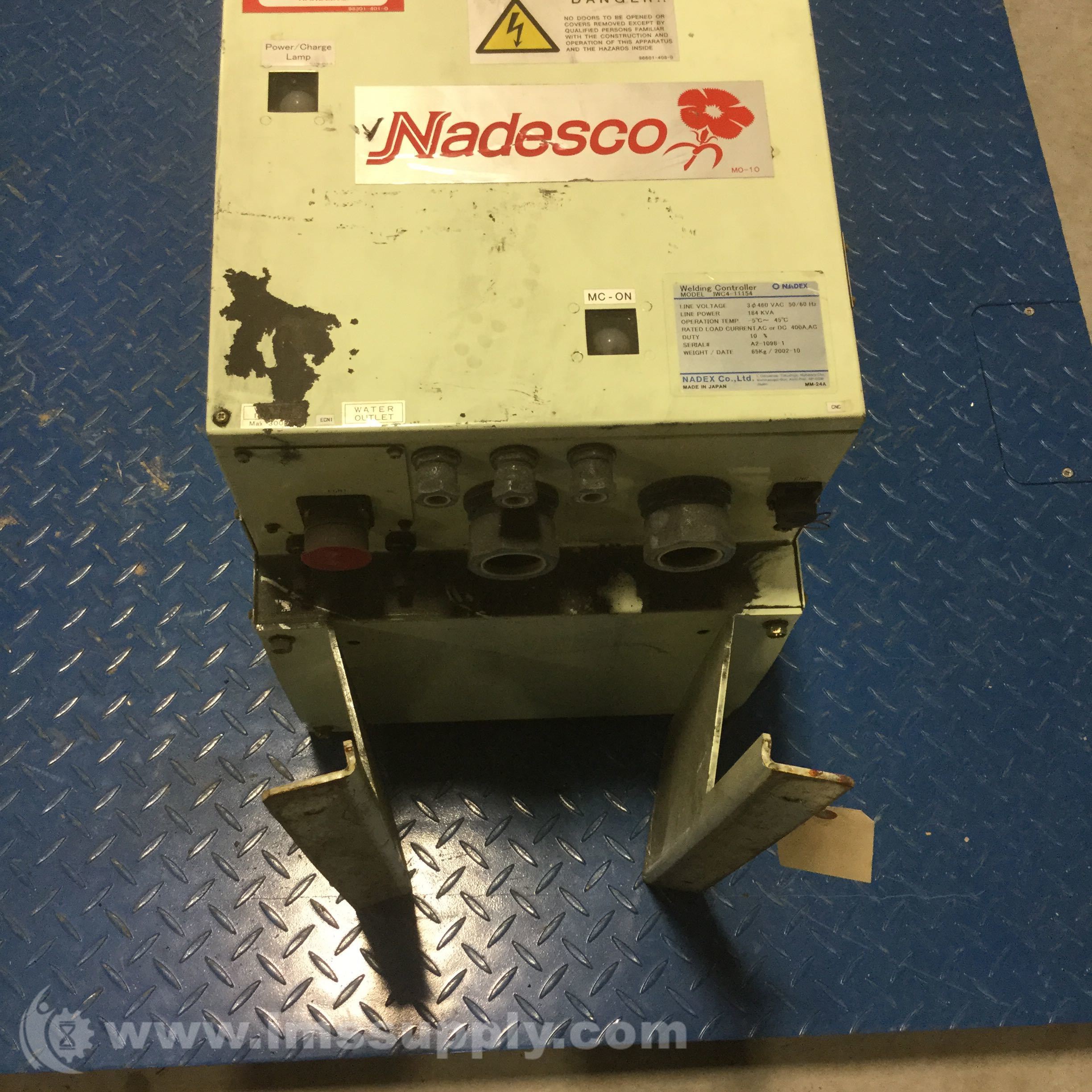 Nadex IWC4-11154 Nadesco Welding Controller, 460VAC, 50/60Hz - IMS Supply