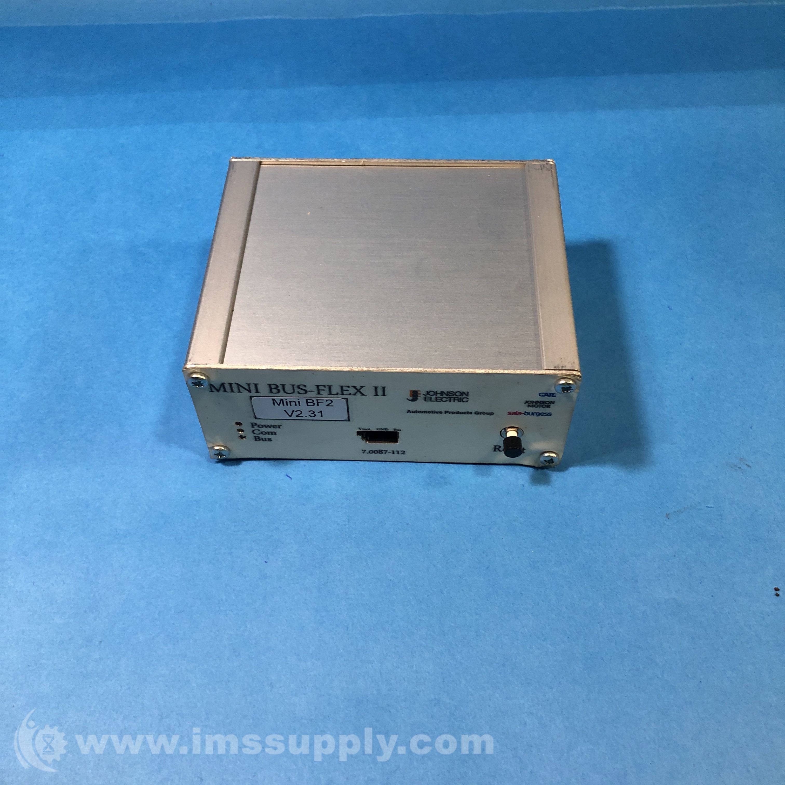 Johnson Electric BUS-FLEX II Mini - IMS Supply