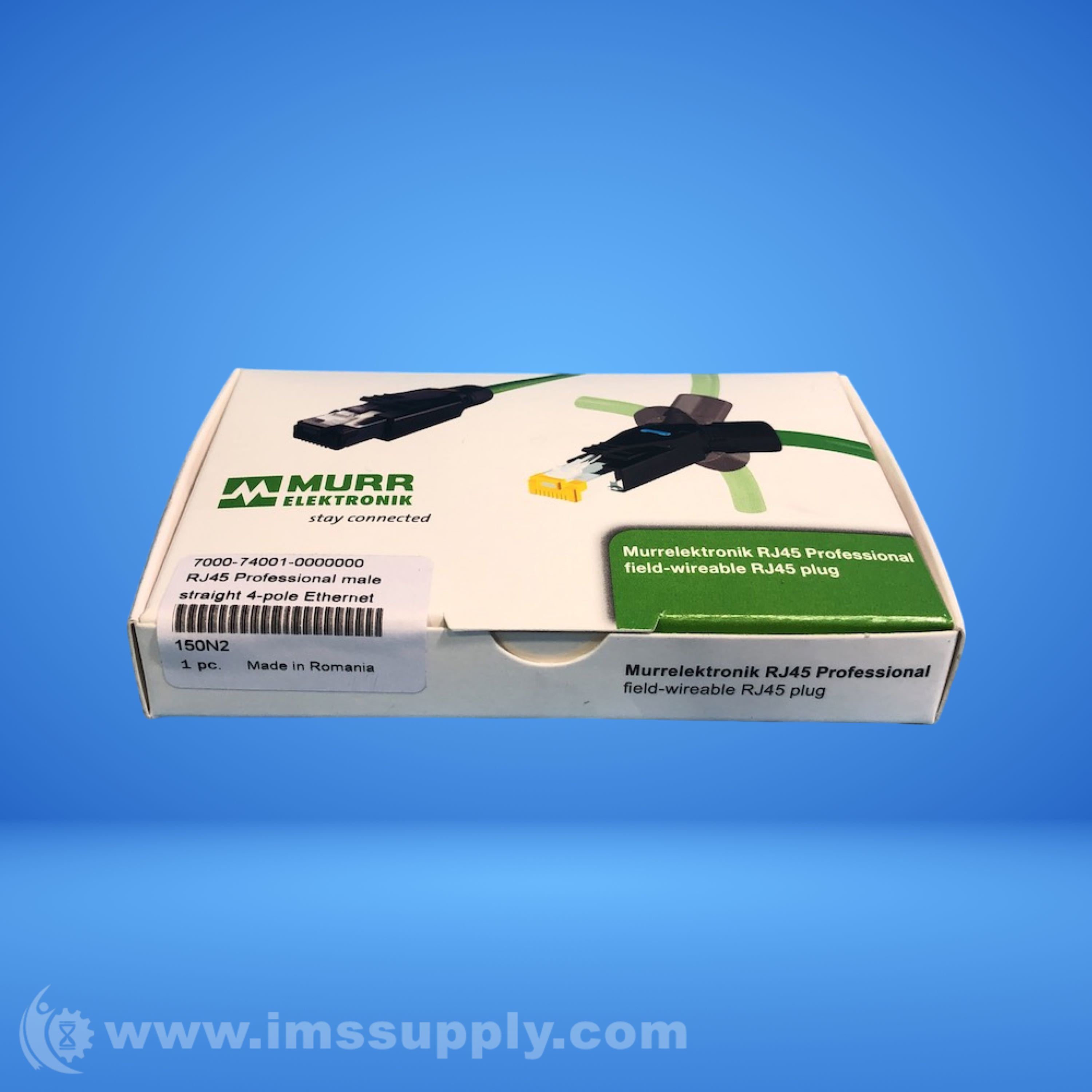 Murrelektronik 7000-74001-0000000 RJ45 Male Straight Cable - IMS Supply