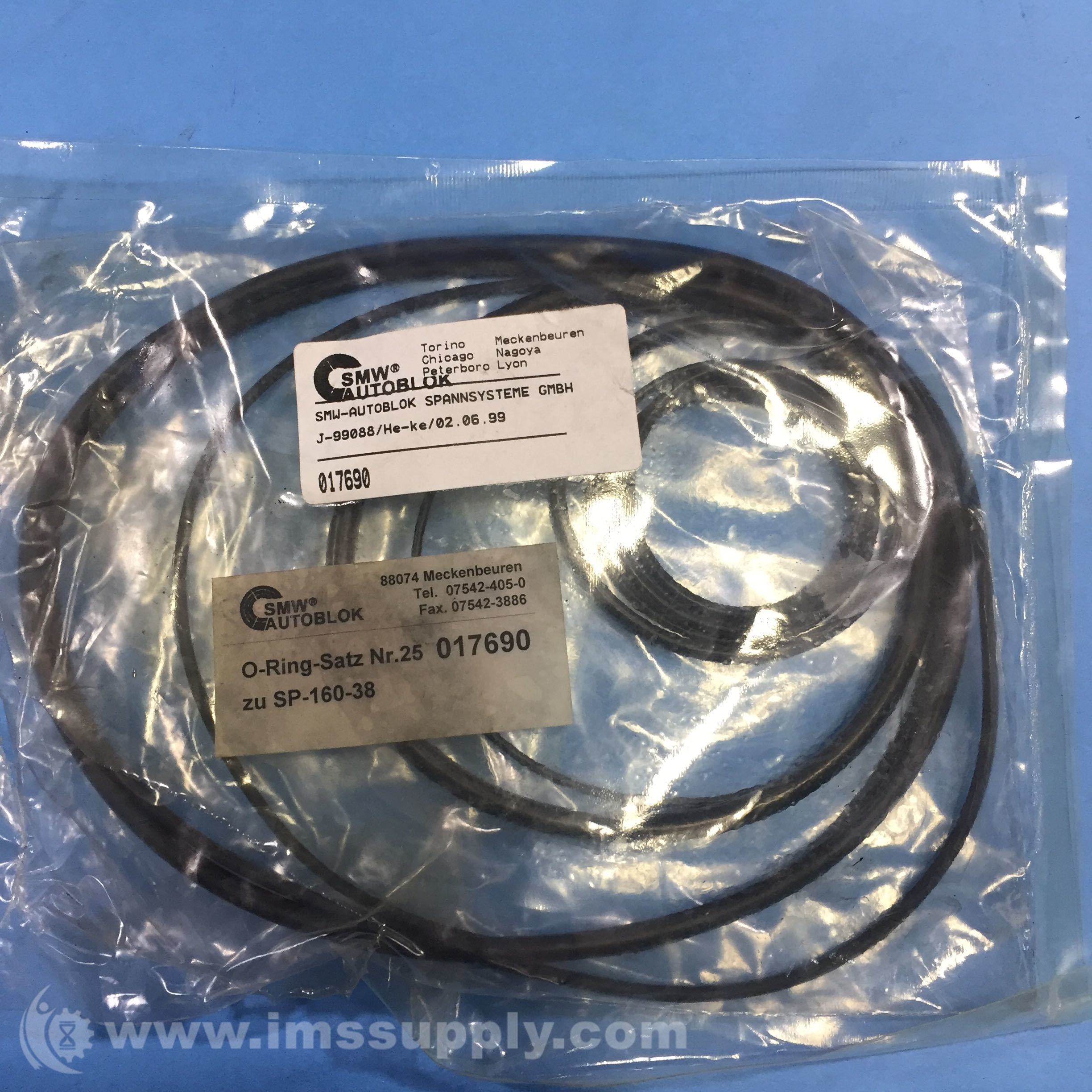 SMW Autoblock J-99088/HE/KE/02.06.99 O-Ring Kit - IMS Supply