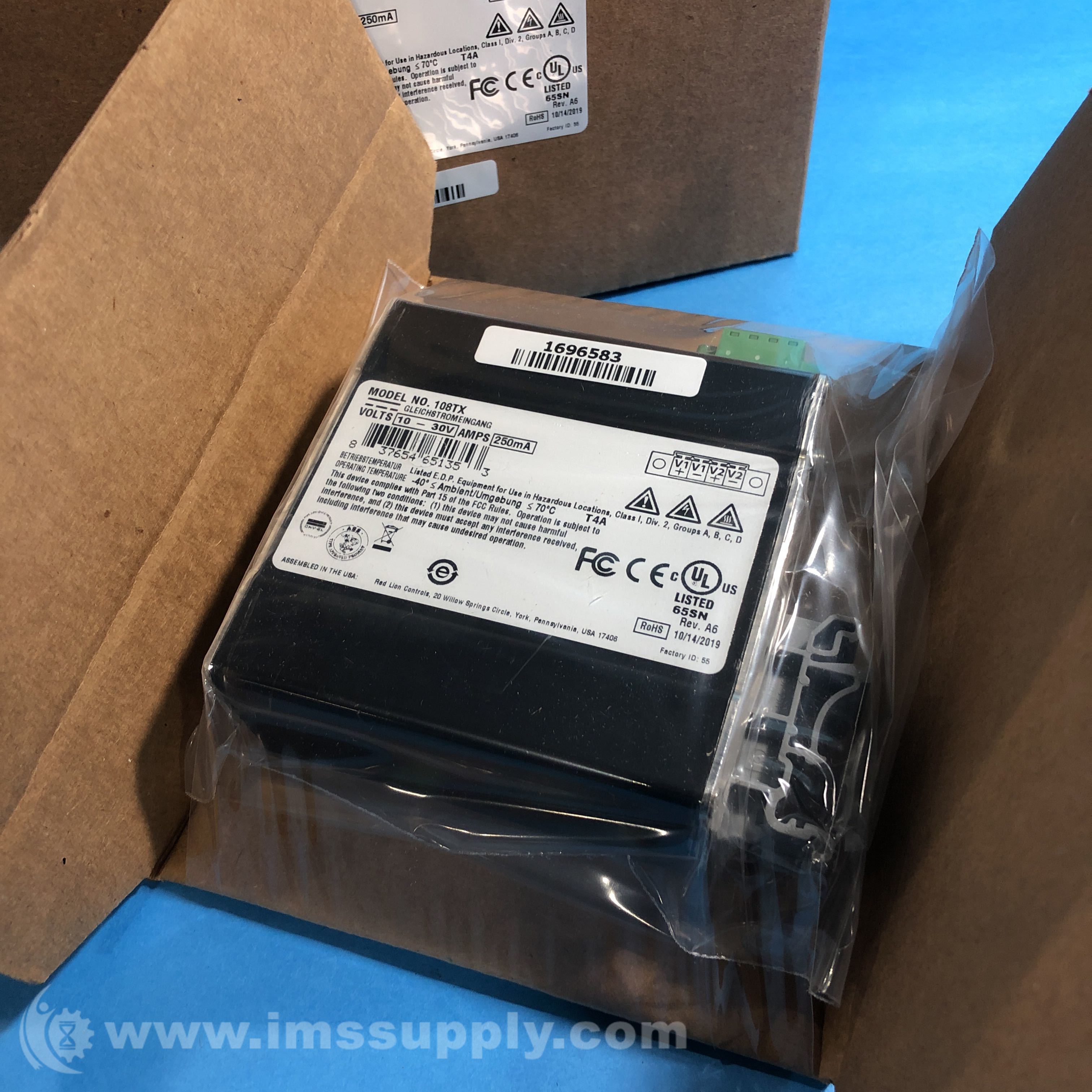 Red Lion Controls 108TX Ethernet Switch - IMS Supply