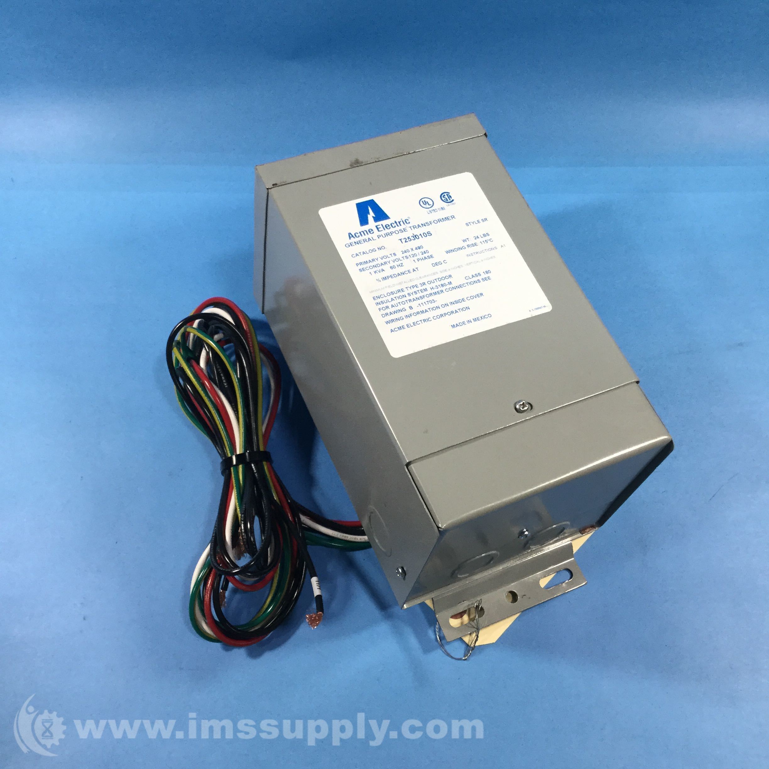 Acme Electric T 2 53010 S General Purpose Transformer 1 Phase Ims Supply