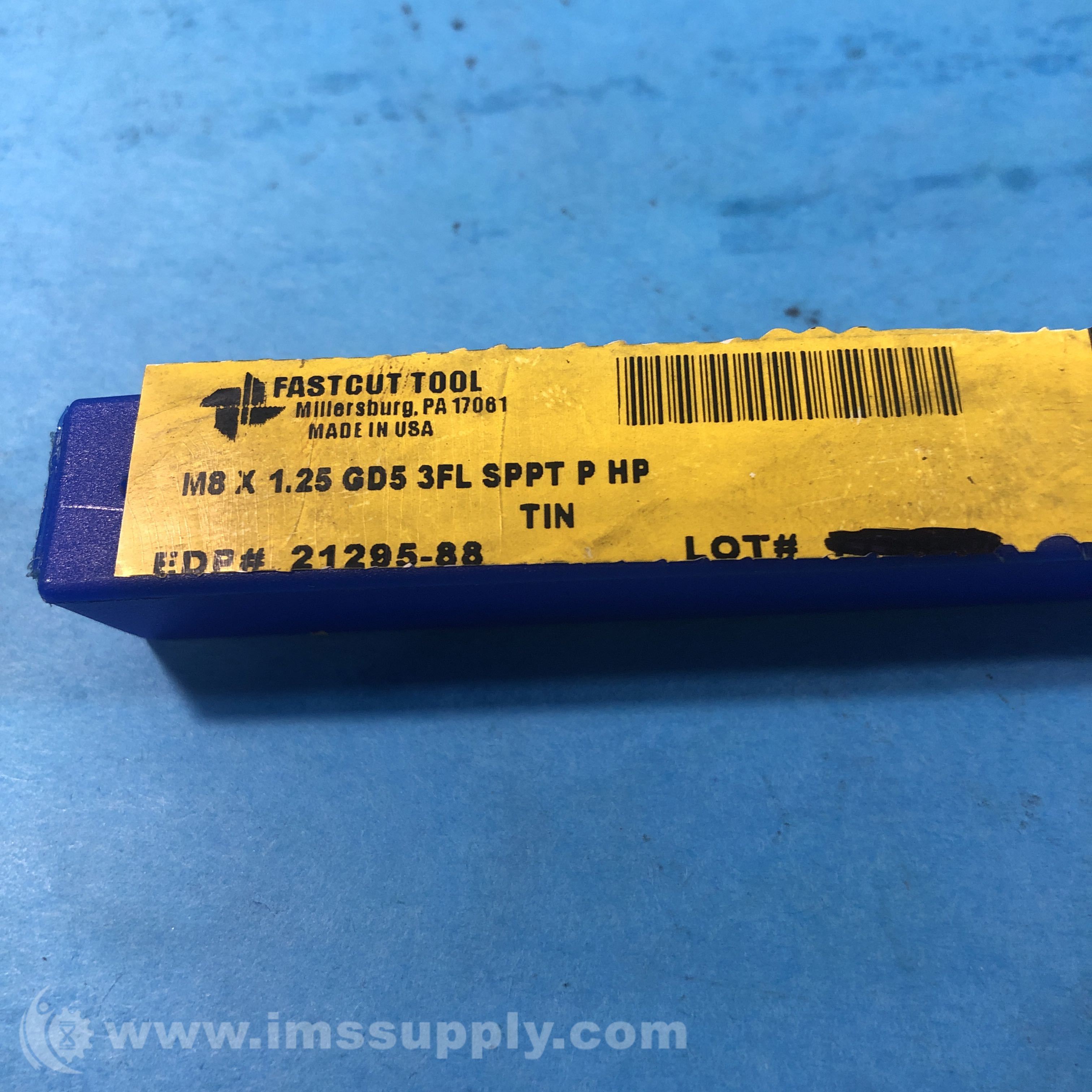 Fastcut Tool 772680 M8 x 1.23 GDS Spiral Point Tap - IMS Supply
