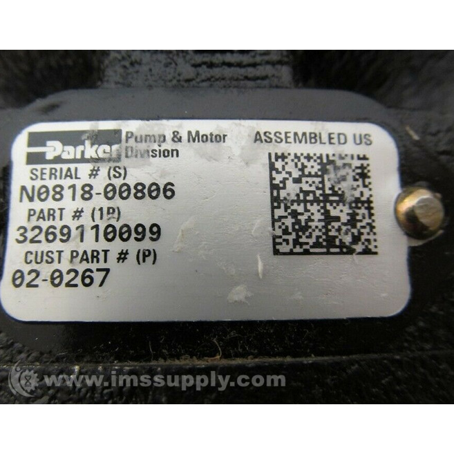 Parker 3269110099 - IMS Supply