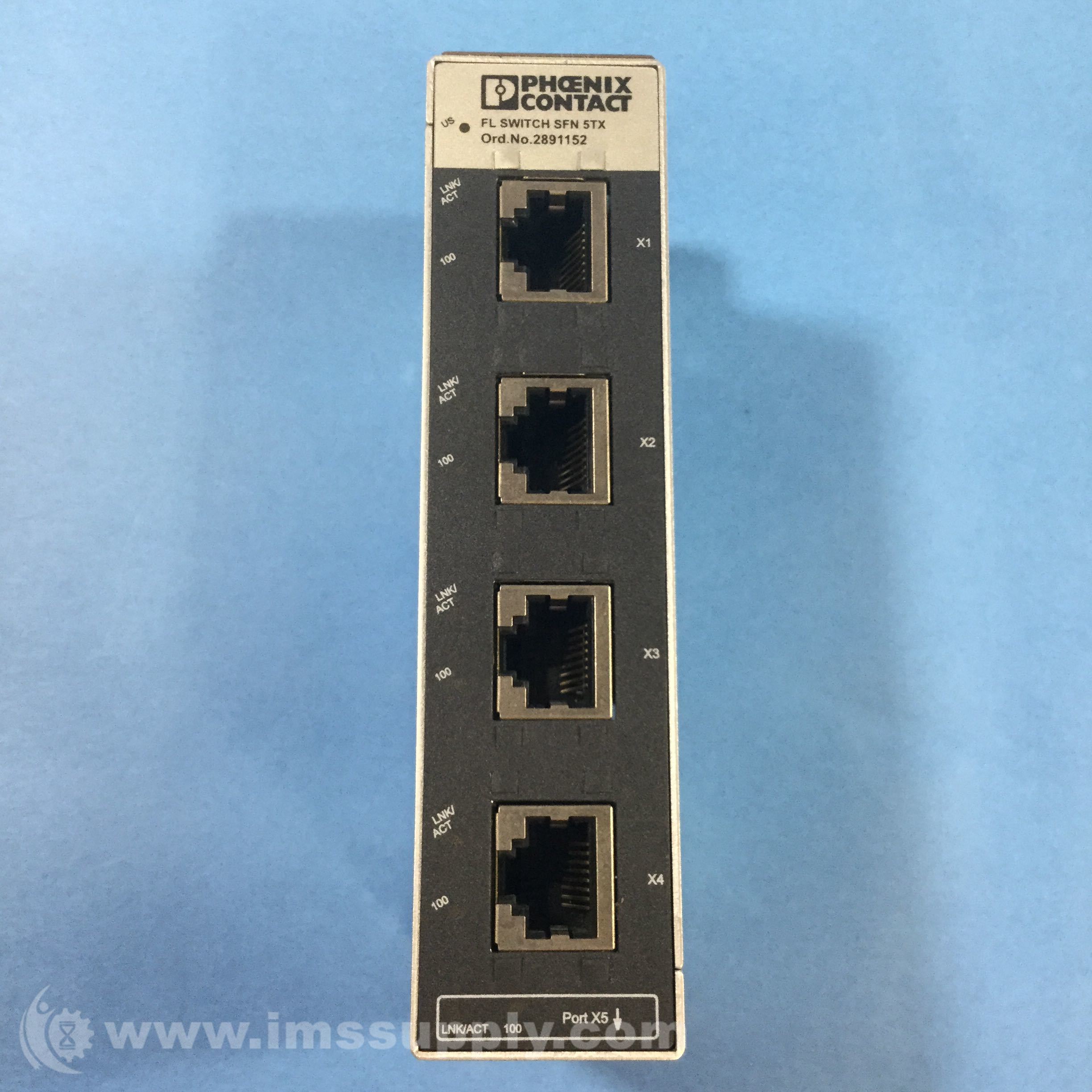 Phoenix Contact 2891152 Ethernet Switch FL Switch SFN 5TX - IMS Supply