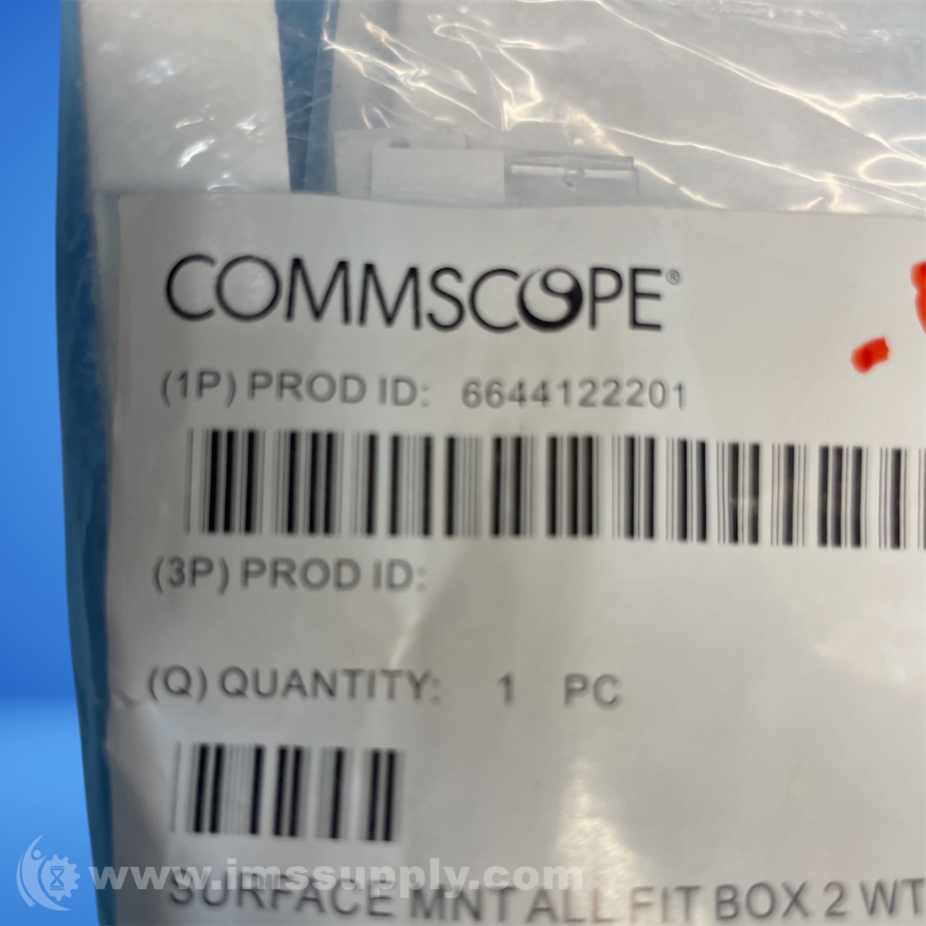 Commscope 6644122201 2-Port Surface Mount Box - IMS Supply