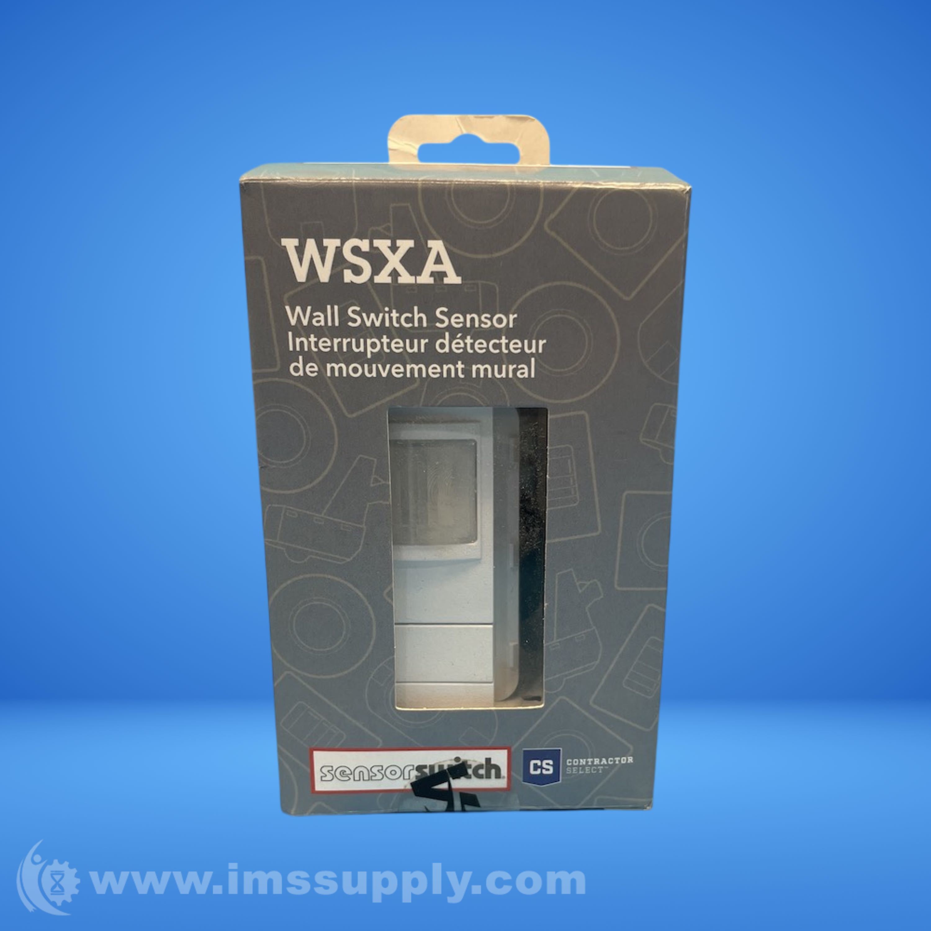 Sensor Switch WSXA WH Wall Switch Sensor - IMS Supply