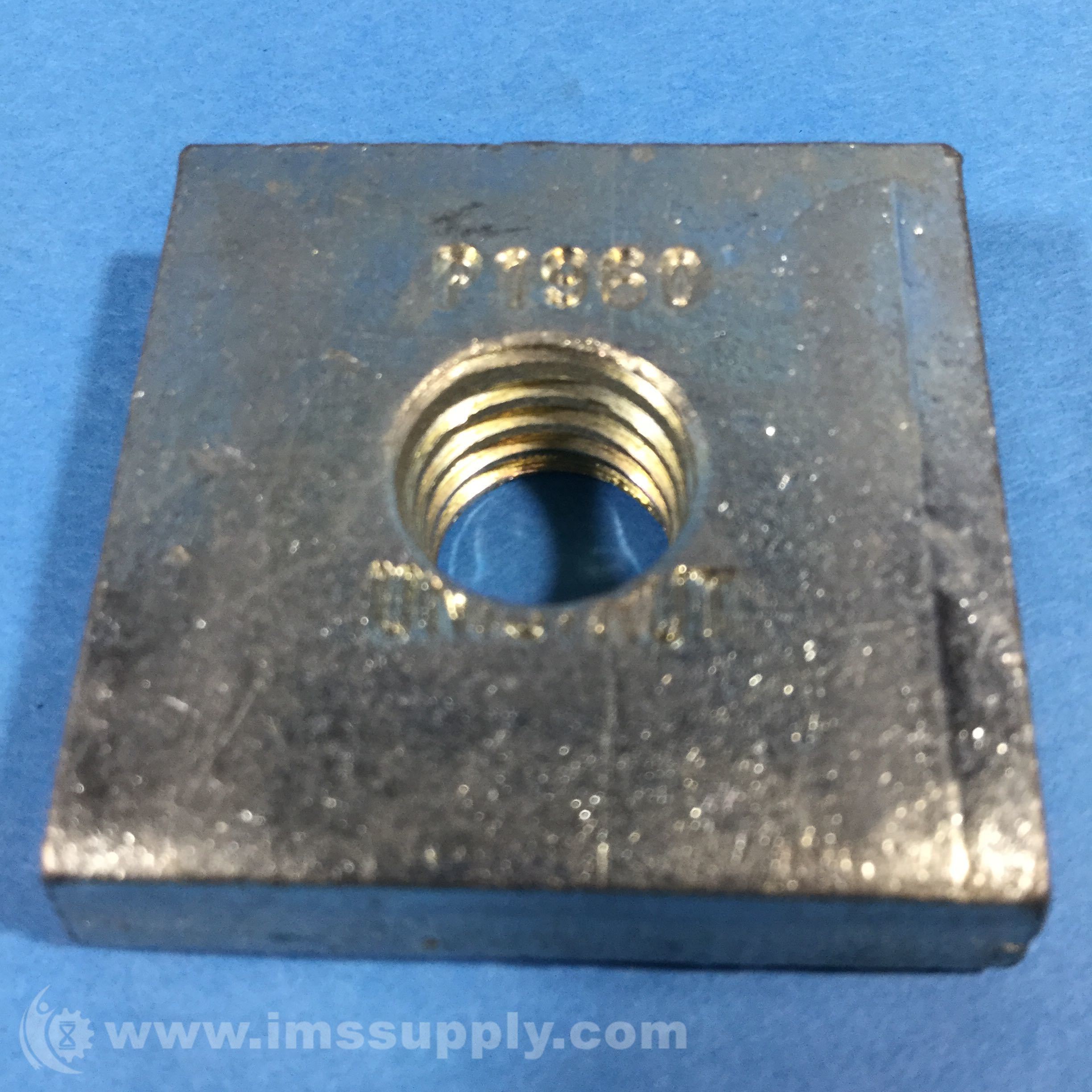 Unistrut P1960 1/213 X 11/4 X 11/4 Square Nut IMS Supply