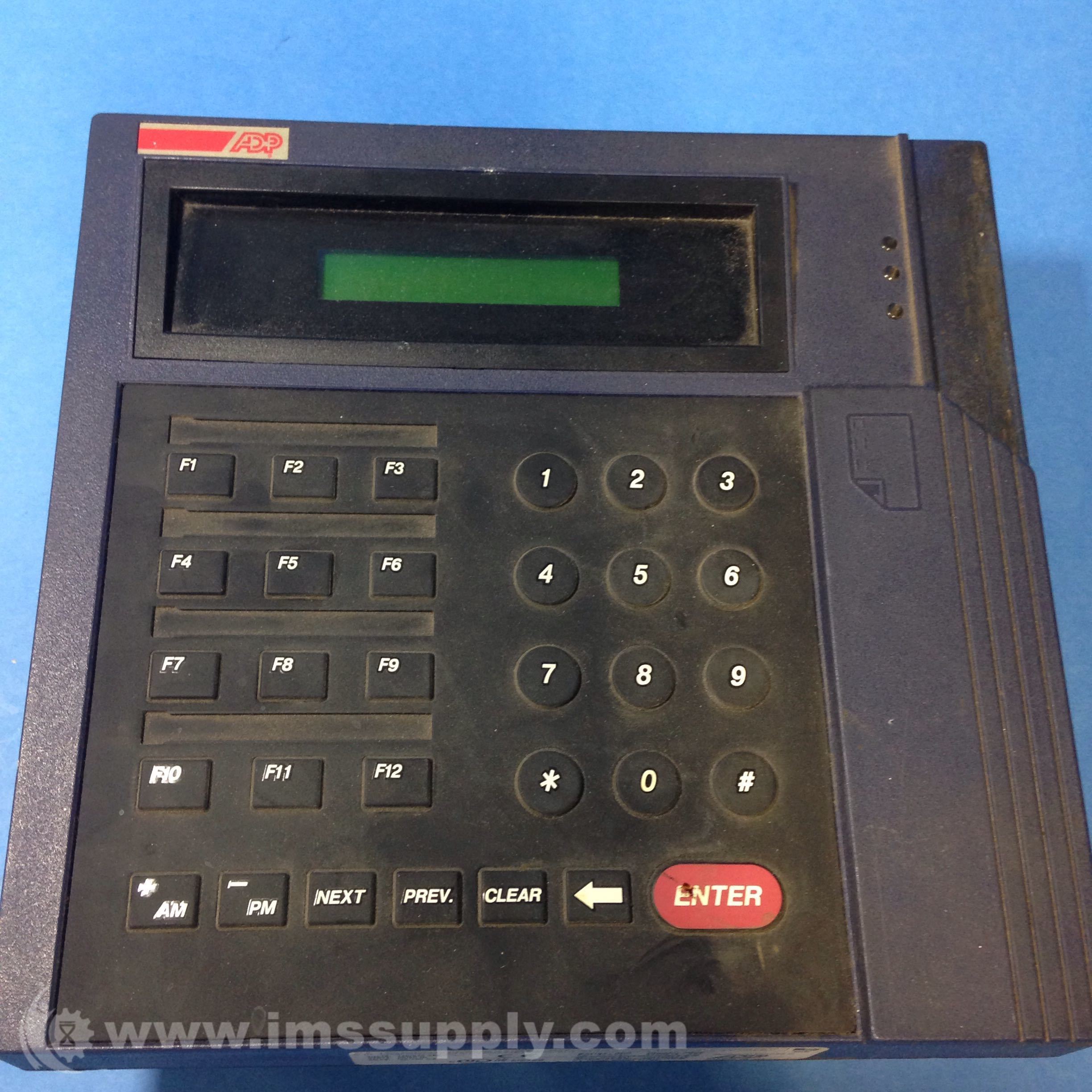 Kronos 8600615427 480F Time Clock 1224 Hours IMS Supply