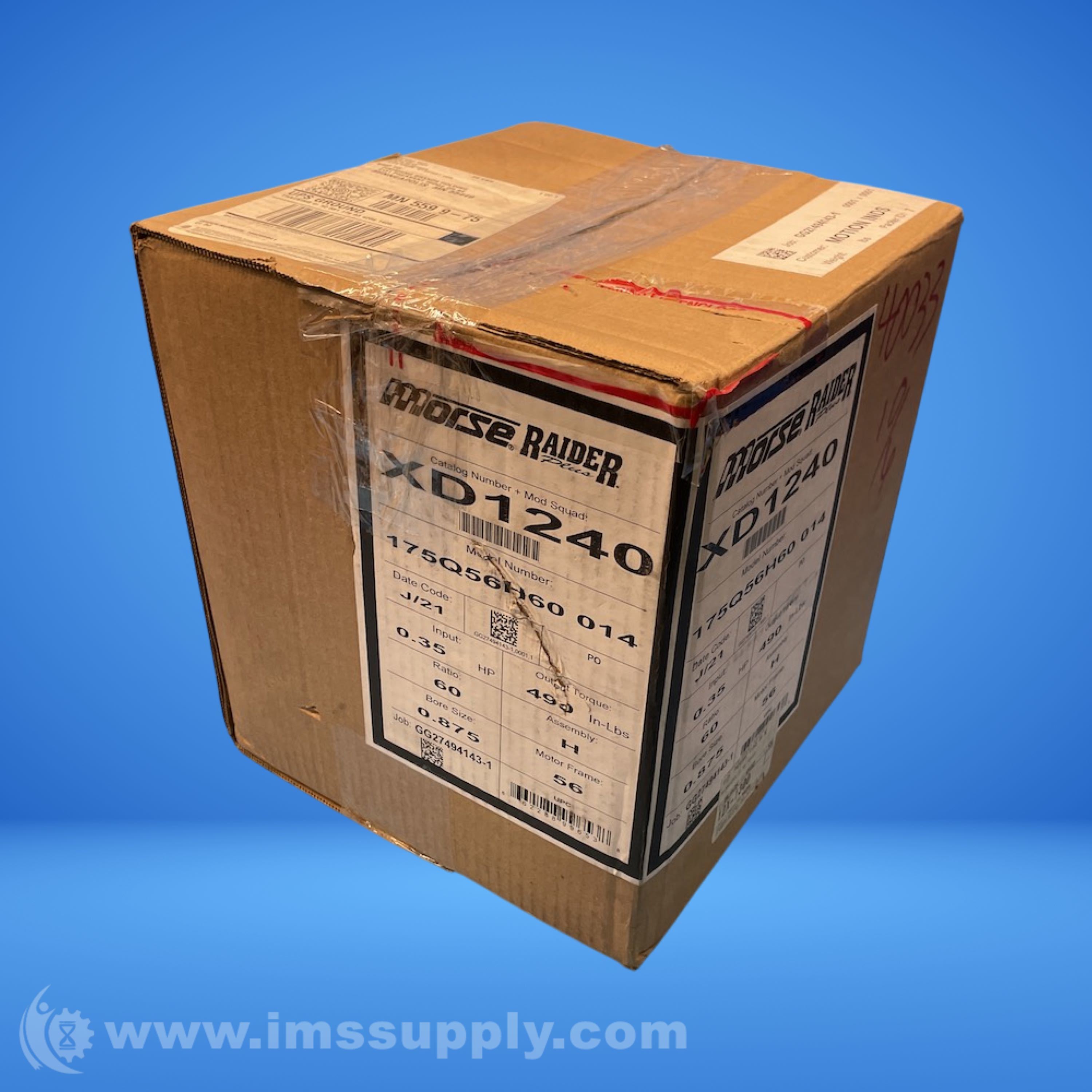 Morse 175Q56H60 014 Raider Plus Worm Gear Reducer - IMS Supply