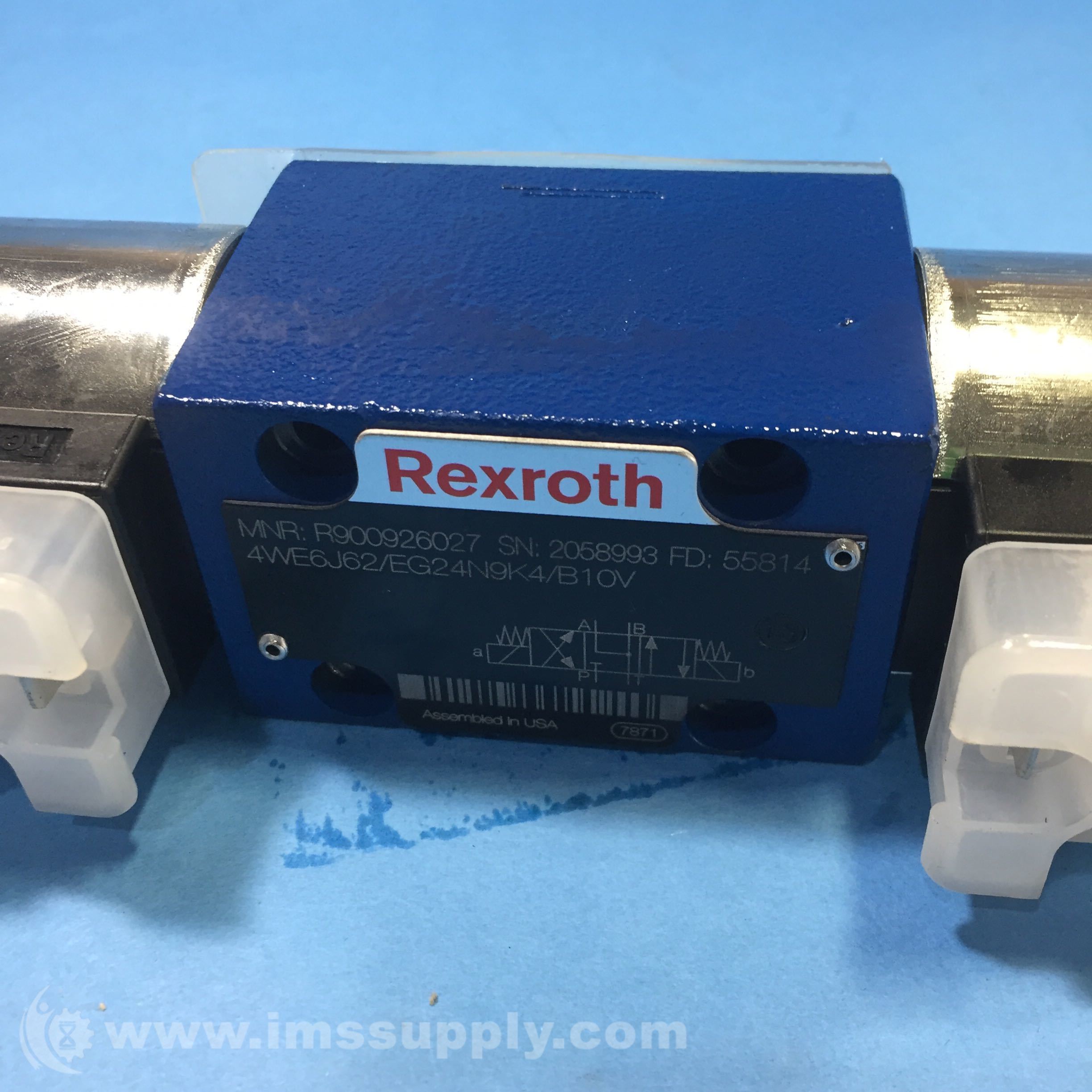 Rexroth R900926027 Hydraulic Directional Control Valve 