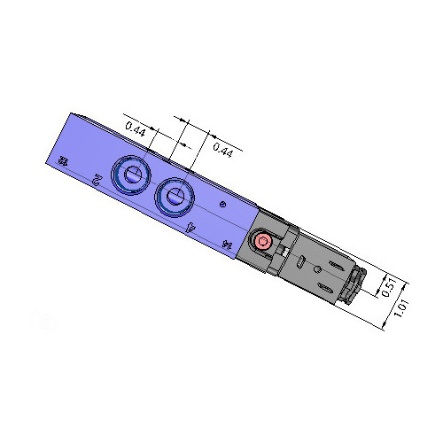 Automatic Valve L2004AAWRDBL 5/2 Solenoid Valve IMS Supply