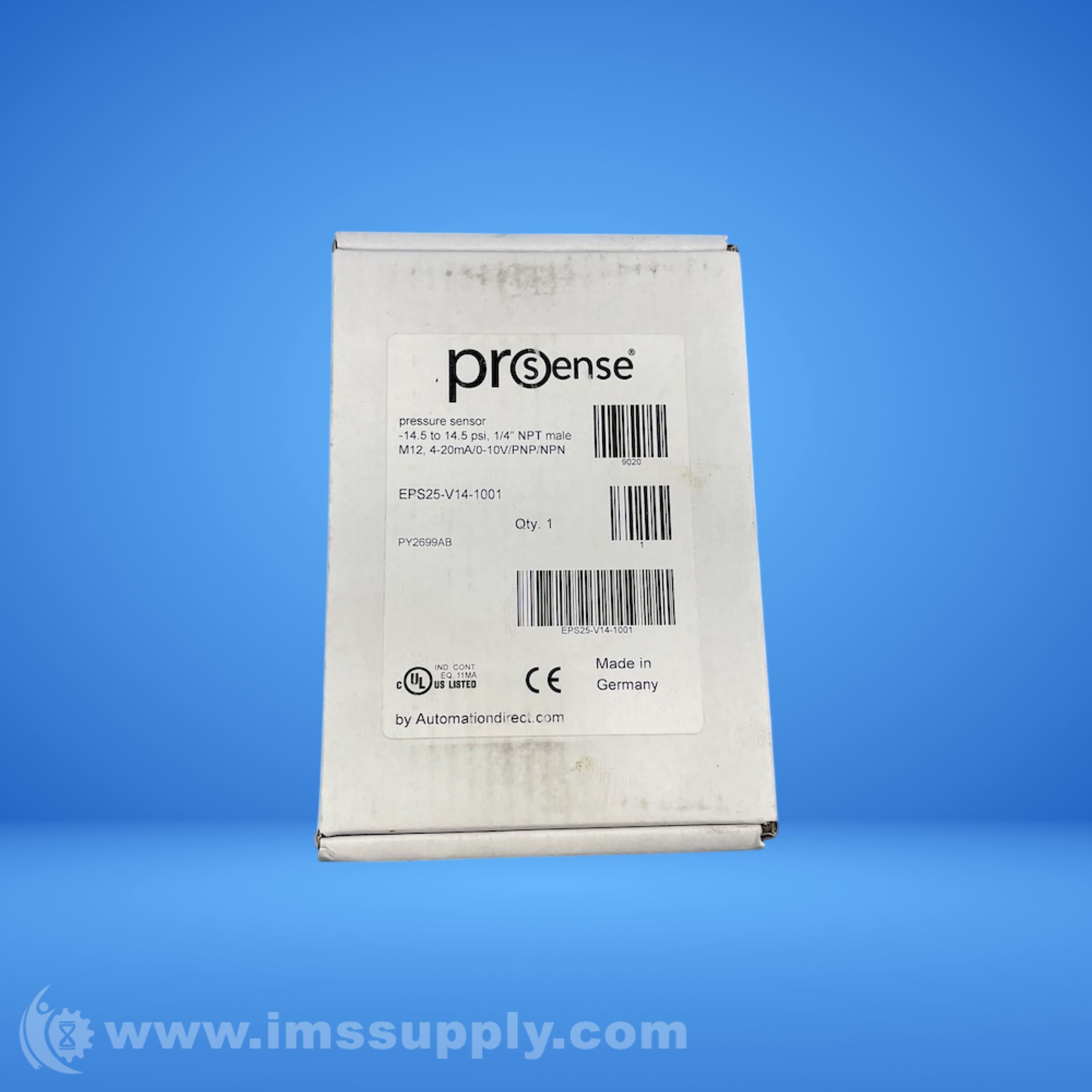 ProSense EPS25-V14-1001 Digital Pressure Sensor - IMS Supply