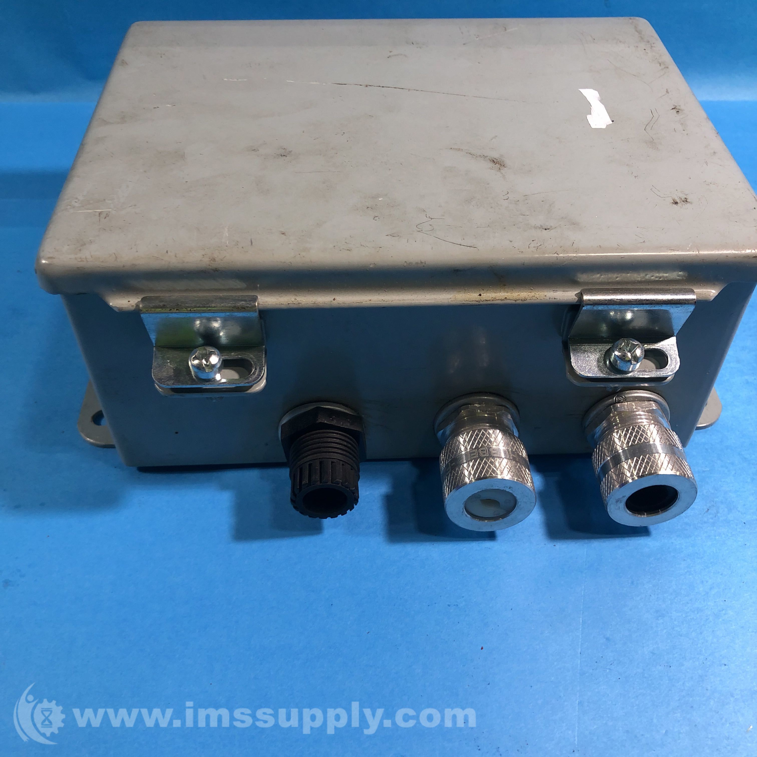 Hoffman A806CH Junction Box Type 12 Hinged Cover 8.00X6.00X3.50 - IMS Supply
