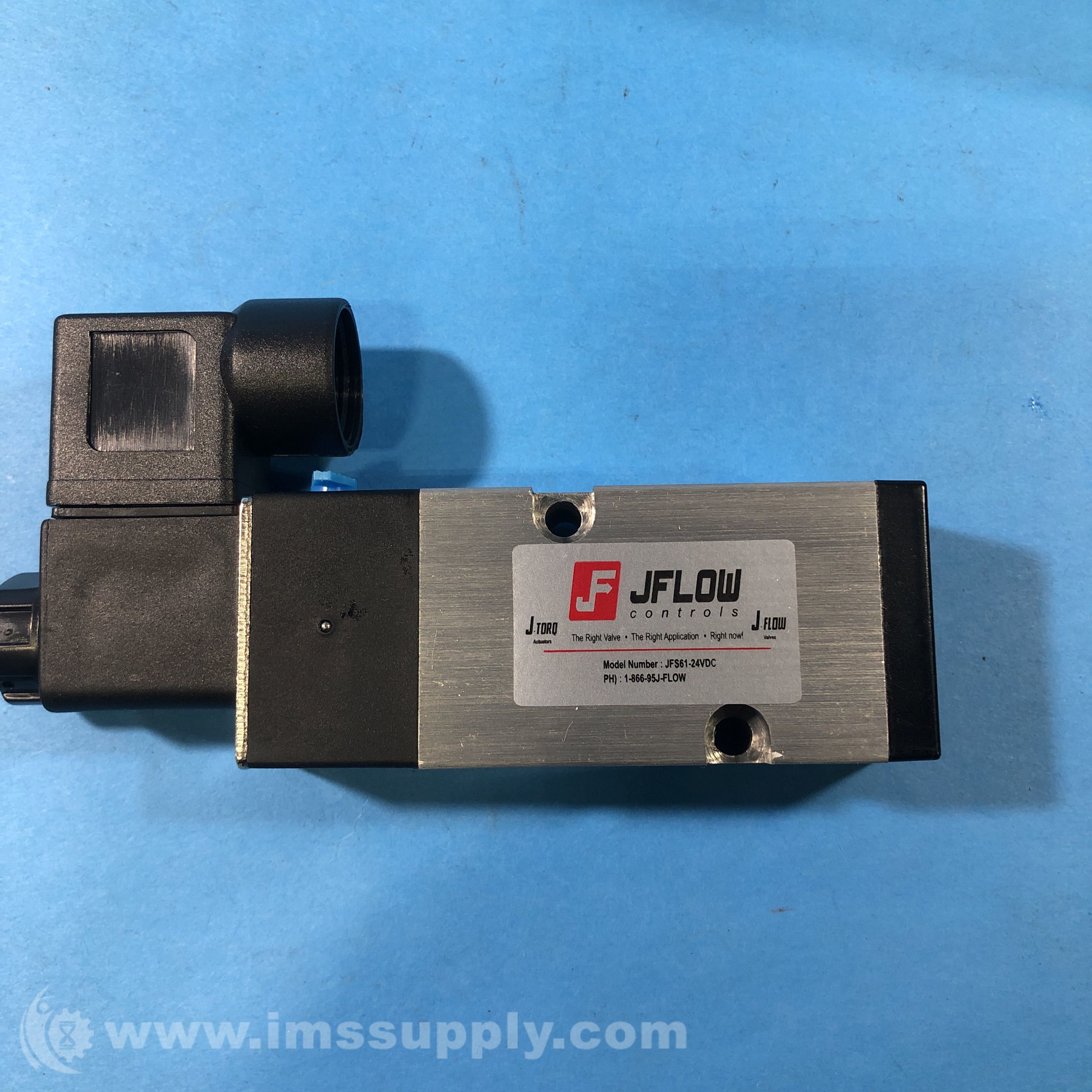J Flow Controls SV6124DC Solenoid Valve IMS Supply
