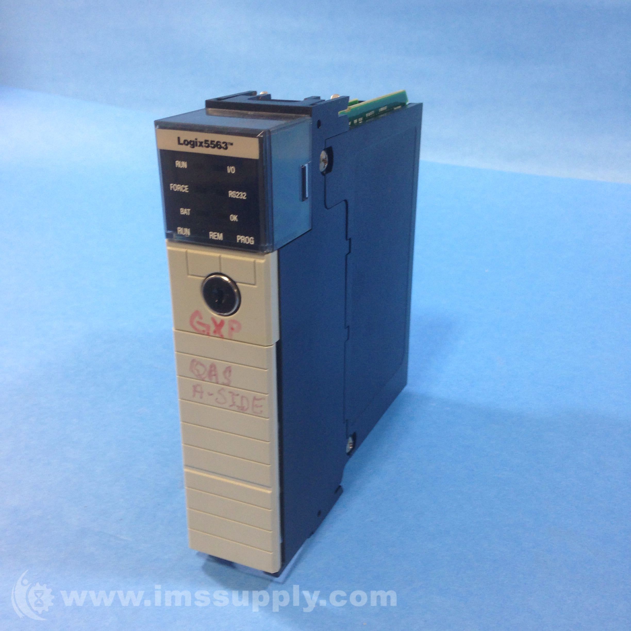Allen Bradley 1756-L63 ALogix 5563 Processor Unit Series A 24VDC - IMS ...