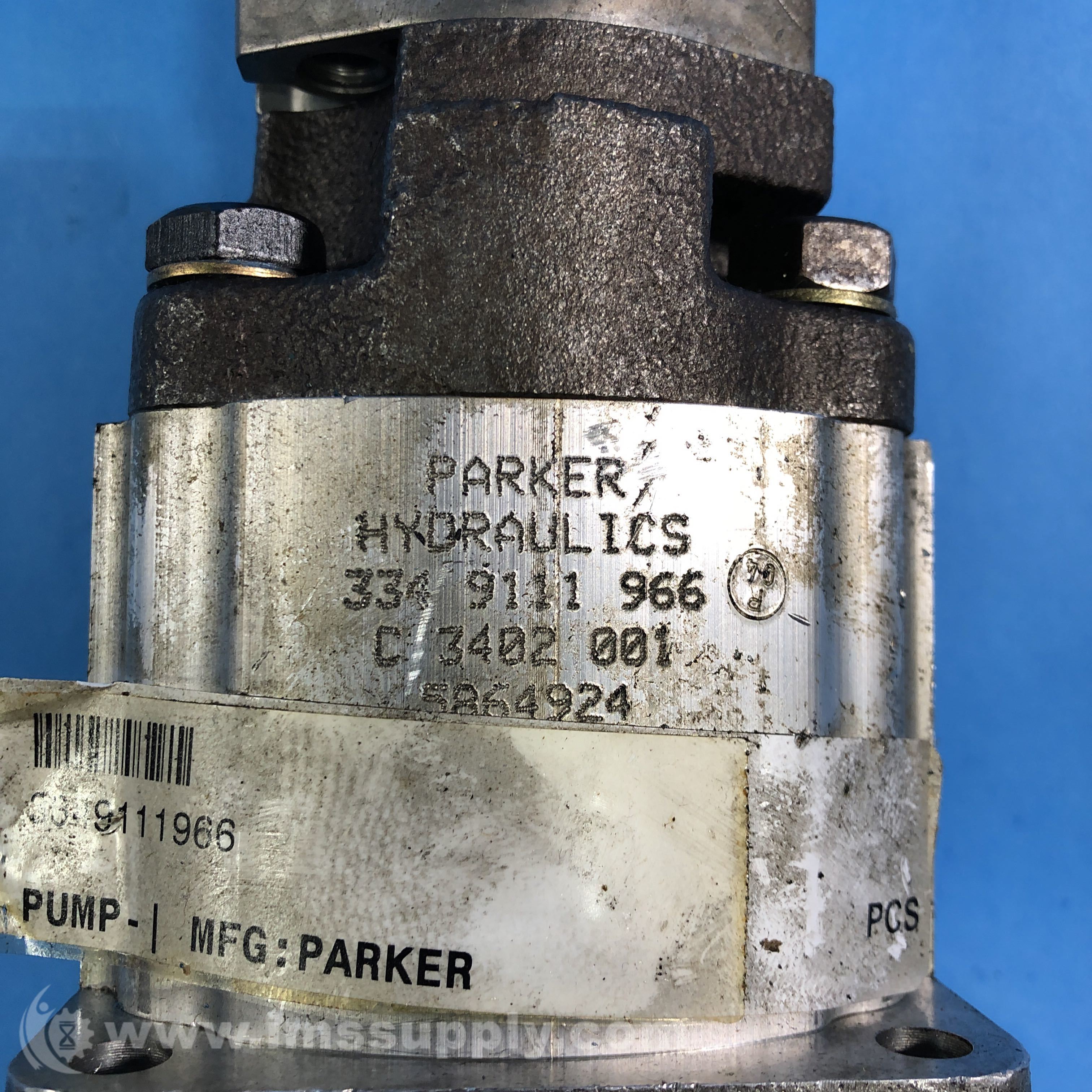 Parker 3349111966 Aluminum Gear Pump, PGP511 Series IMS Supply