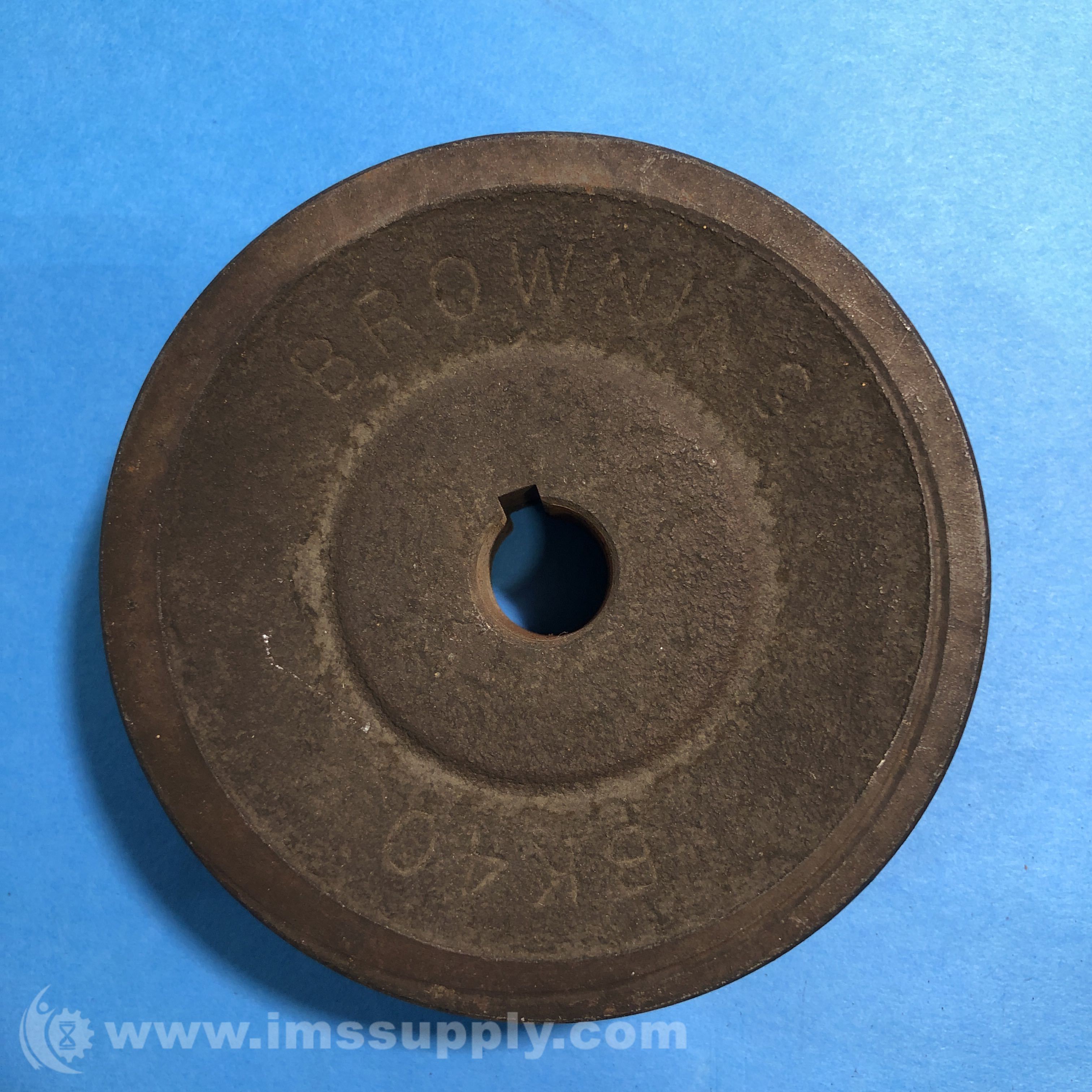 Saelno BK40-1-1/8 Single Groove Fixed Bore V Belt Pulley,Electric Motor Pulley 3.95 Inch Outside Dia;1 1/8 Inch Bore,V-Belt Sheave Cast Iron For A AX B Bx 4l 5l Vbelts - View #11