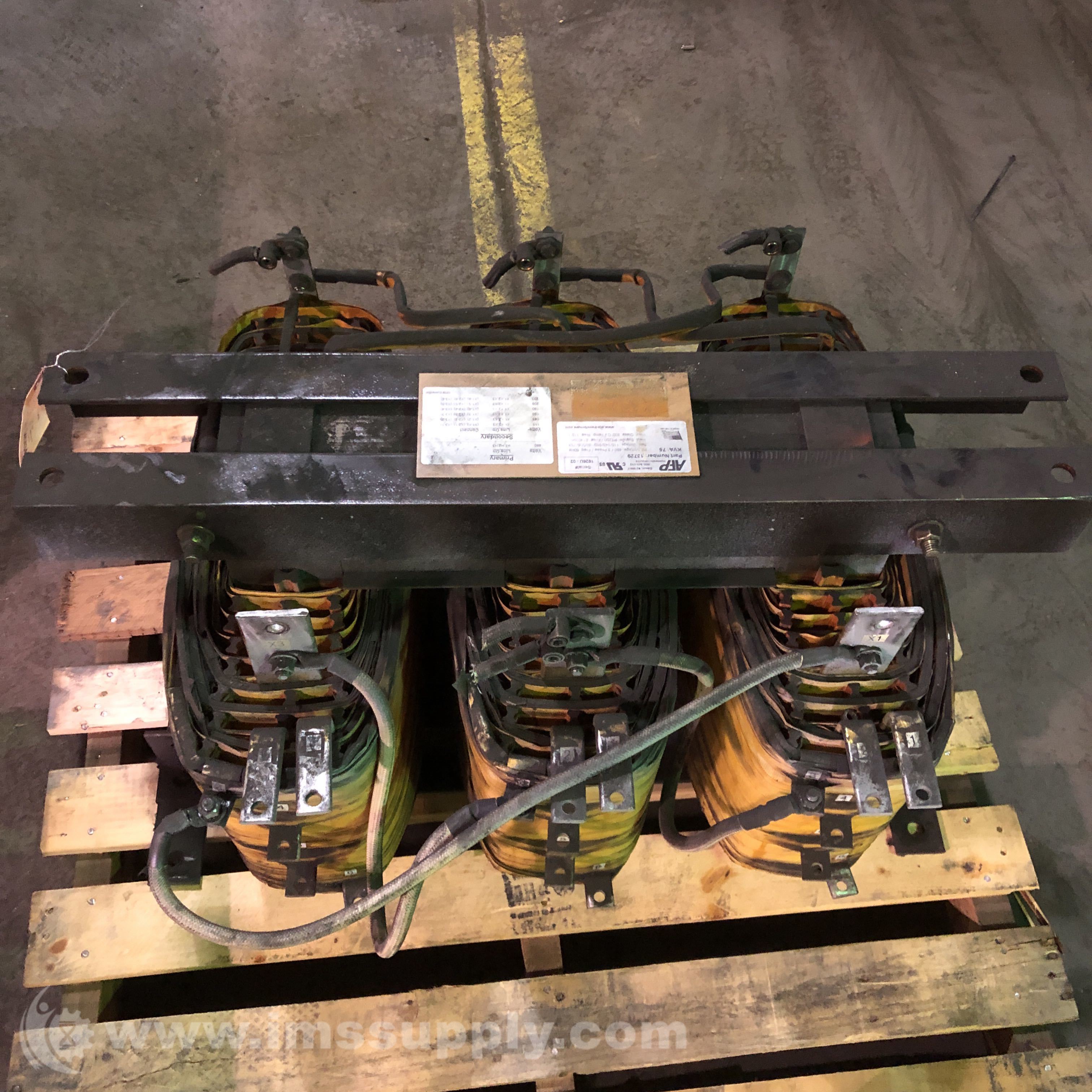 AFP Transformers 13729 Motor Control Transformer, KVA 75 - IMS Supply
