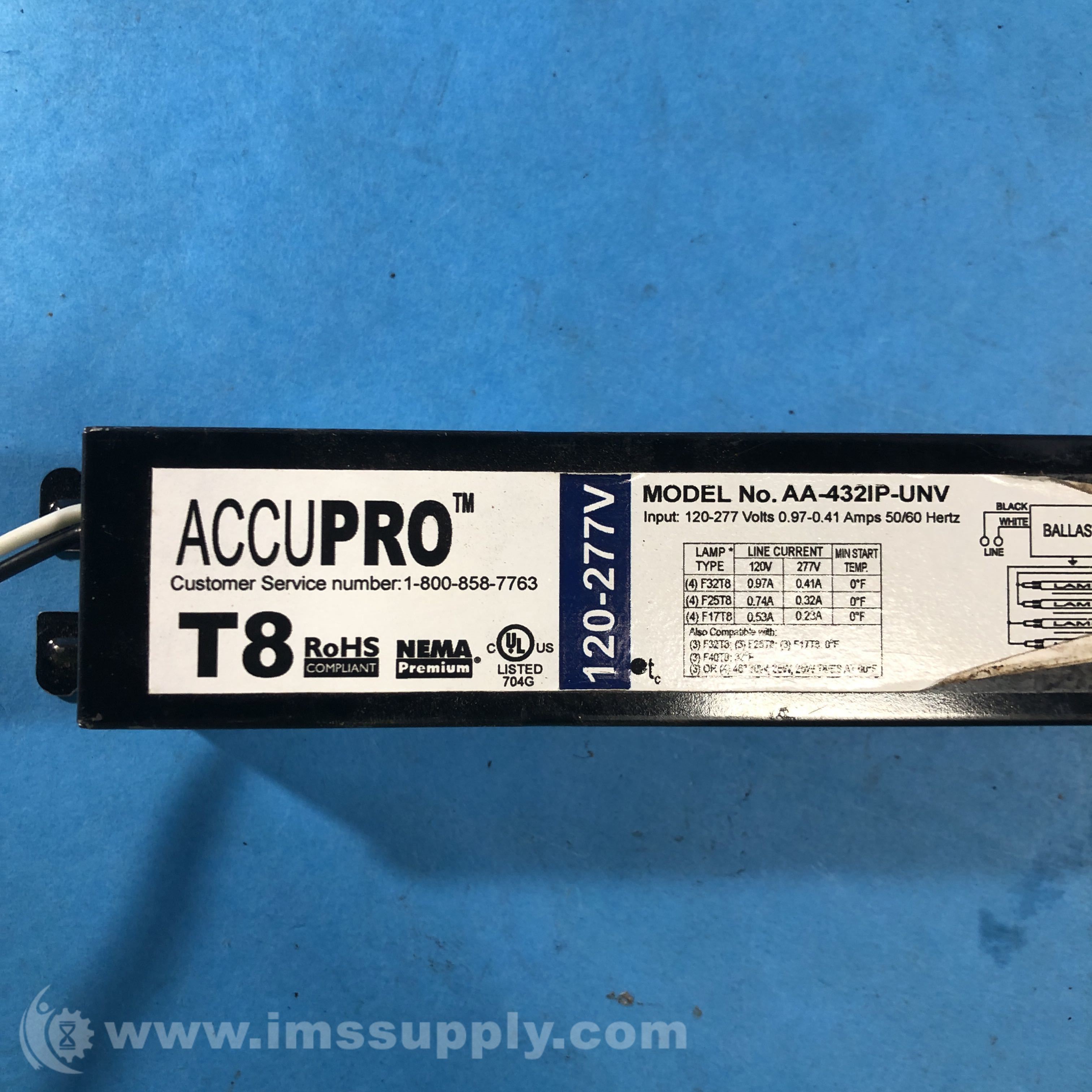Accupro ballast store