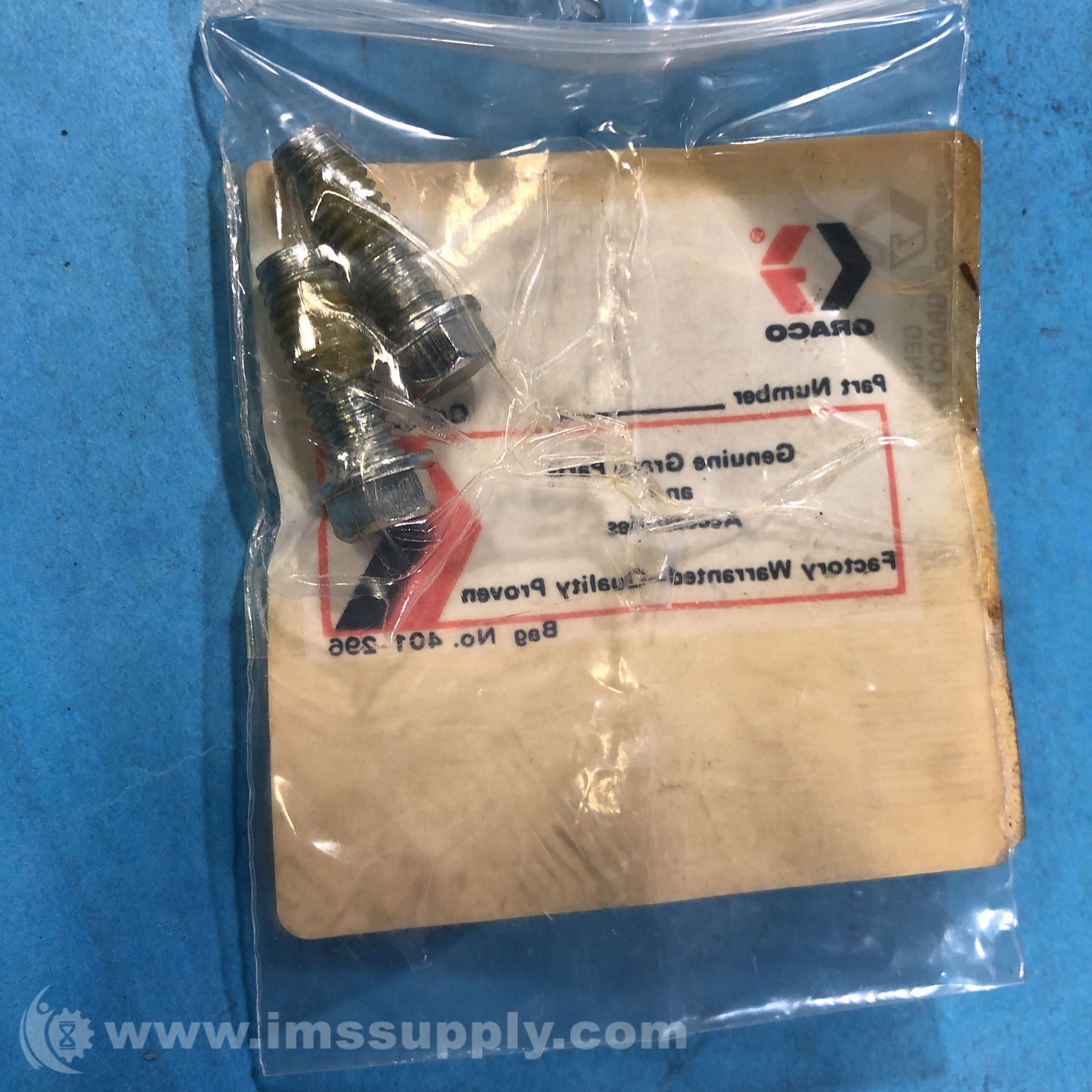 Graco 101578 Bag of 2 Cap Hex Head Screws IMS Supply