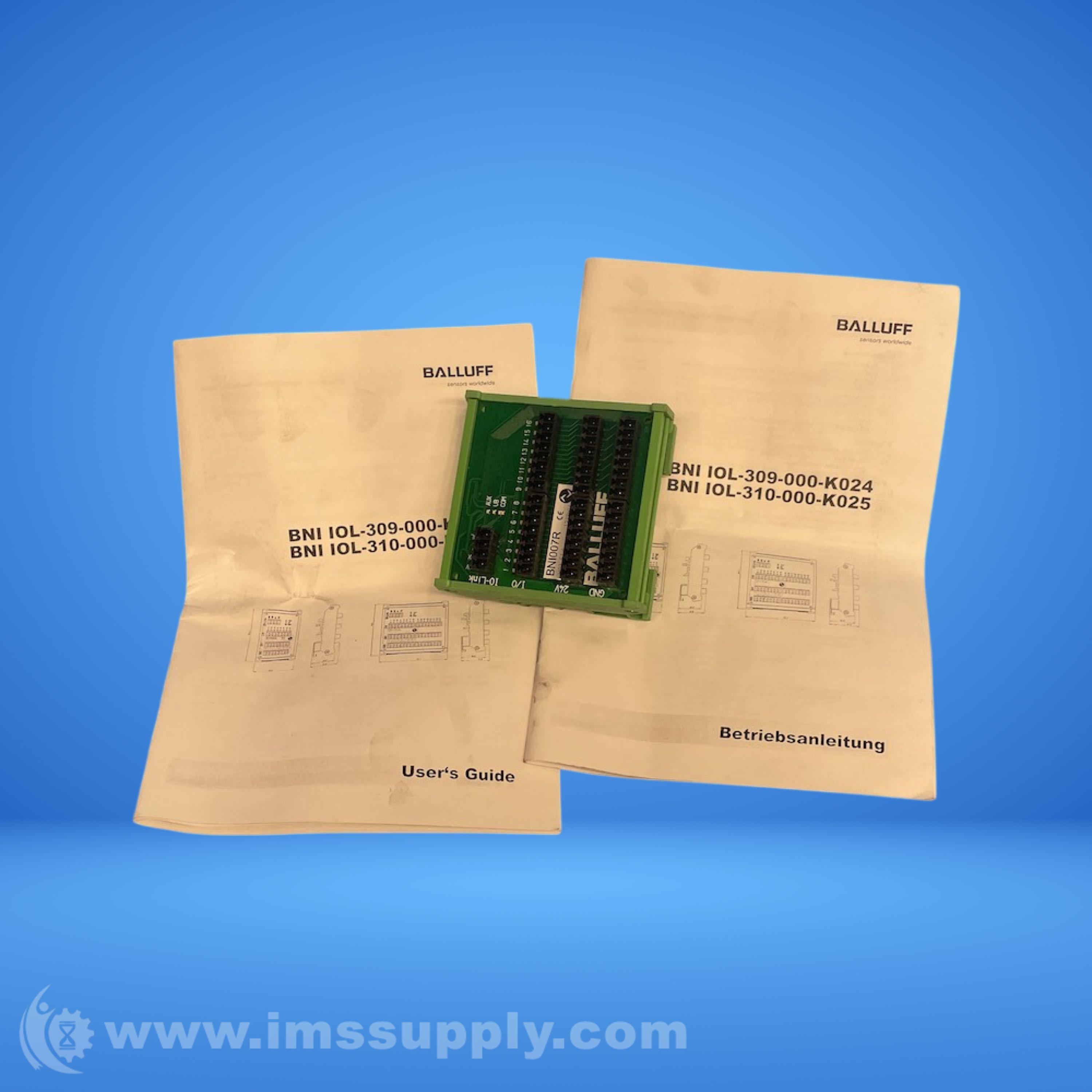 Balluff BNI007R IO-Link Module - IMS Supply