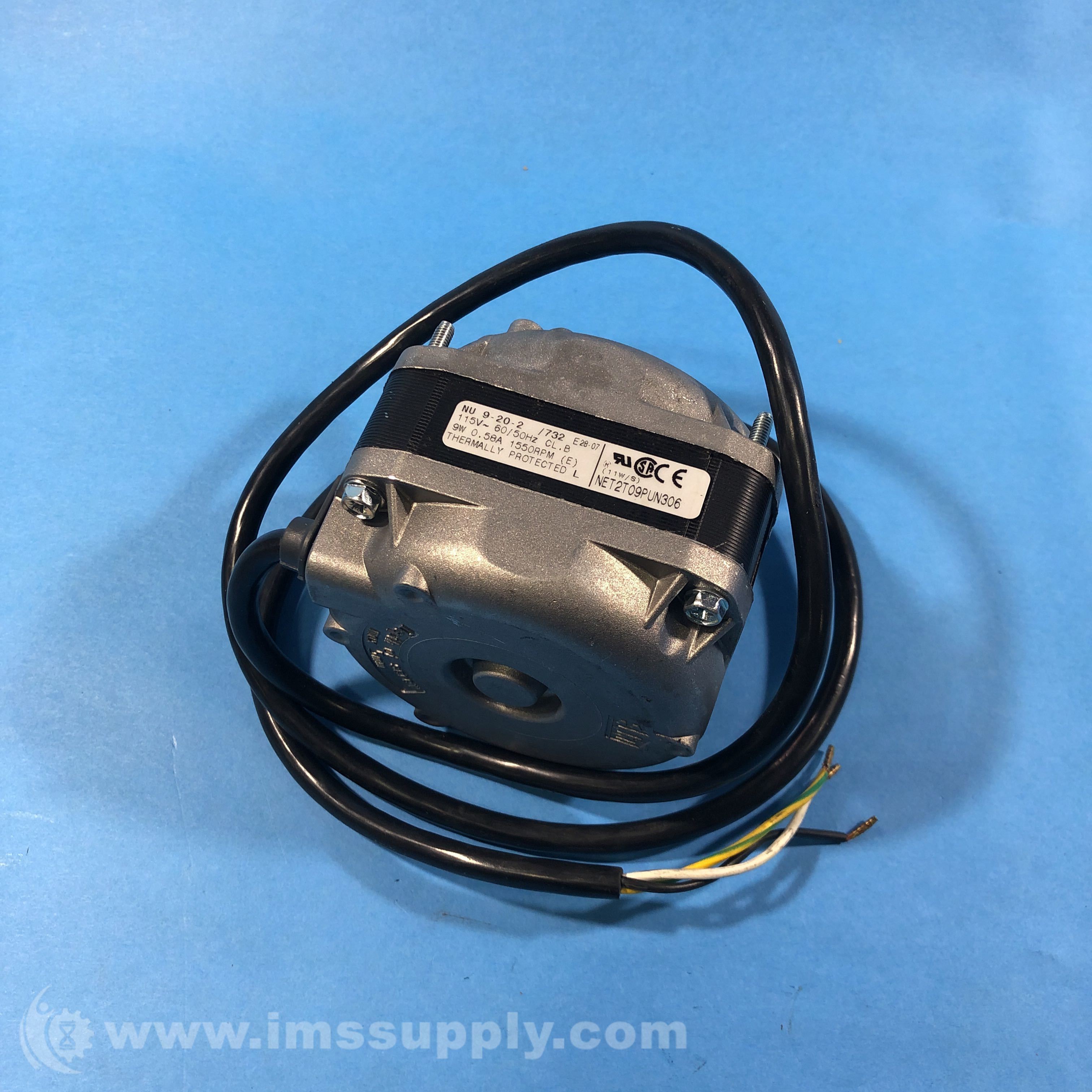Elco Enterprises Inc NET2T09PUN306 Refrigeration Fan Motor IMS Supply
