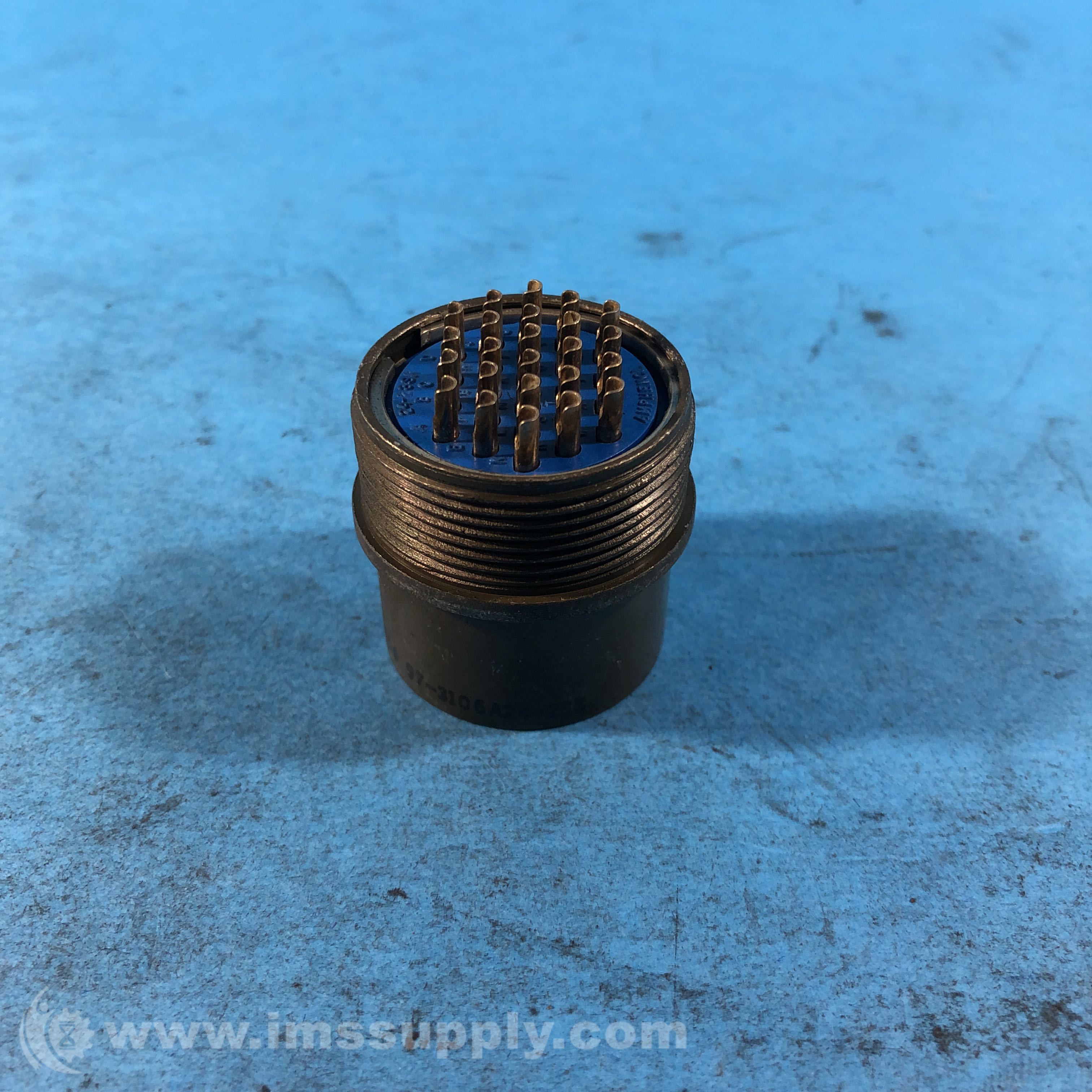 Amphenol 97-3106A24-28S 24 Position Circular Connector Plug - IMS Supply