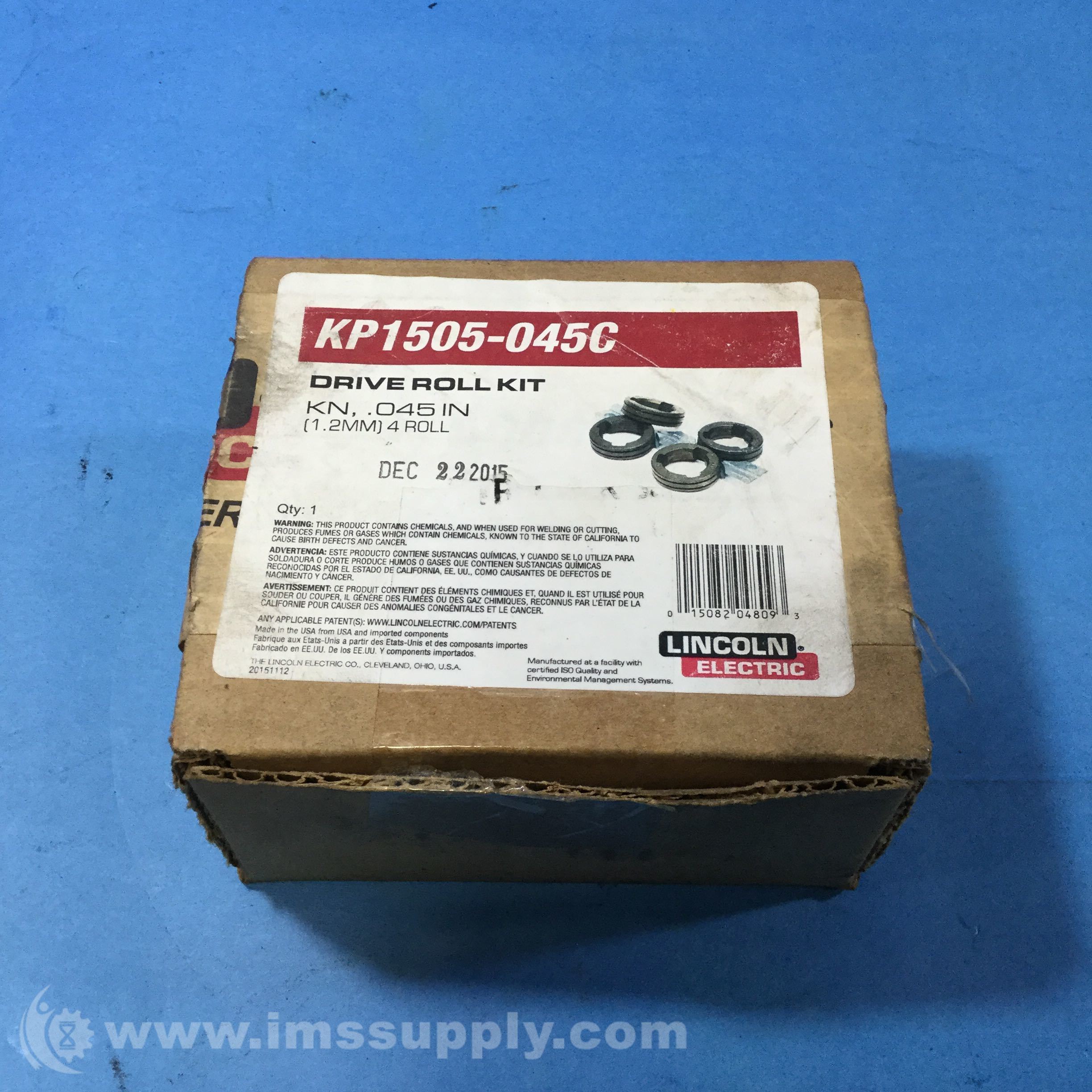 Lincoln Electric KP1505045C Drive Roll Kit IMS Supply
