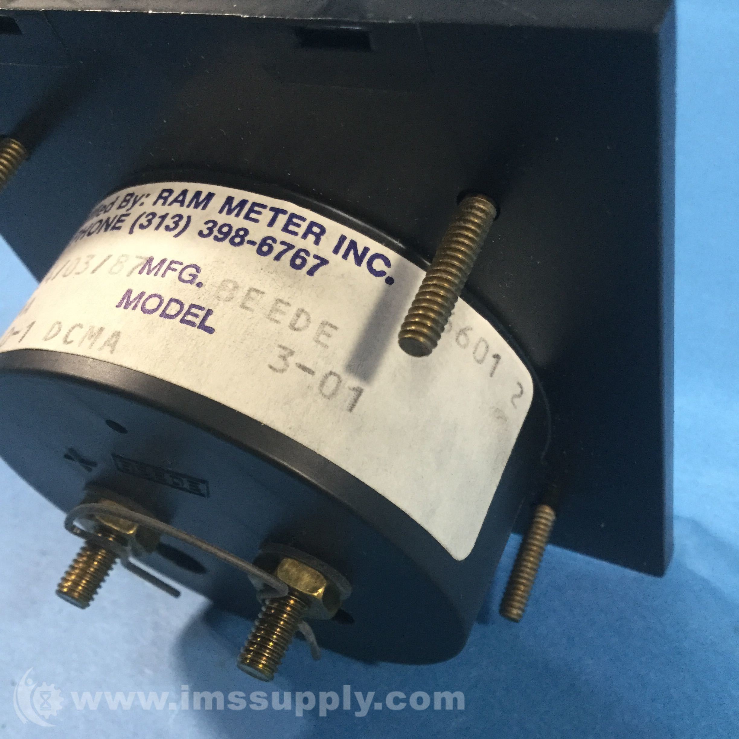 Beede 3-01 0-1 DCMA Panel Meter - IMS Supply
