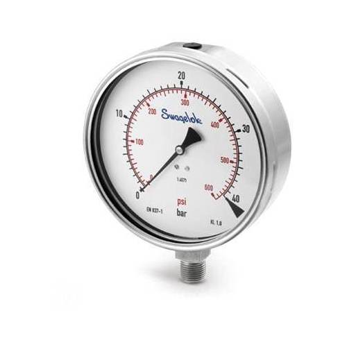 Swagelok PGI-63B-PG2000-LAOX-J Industrial Pressure Gauge - IMS Supply