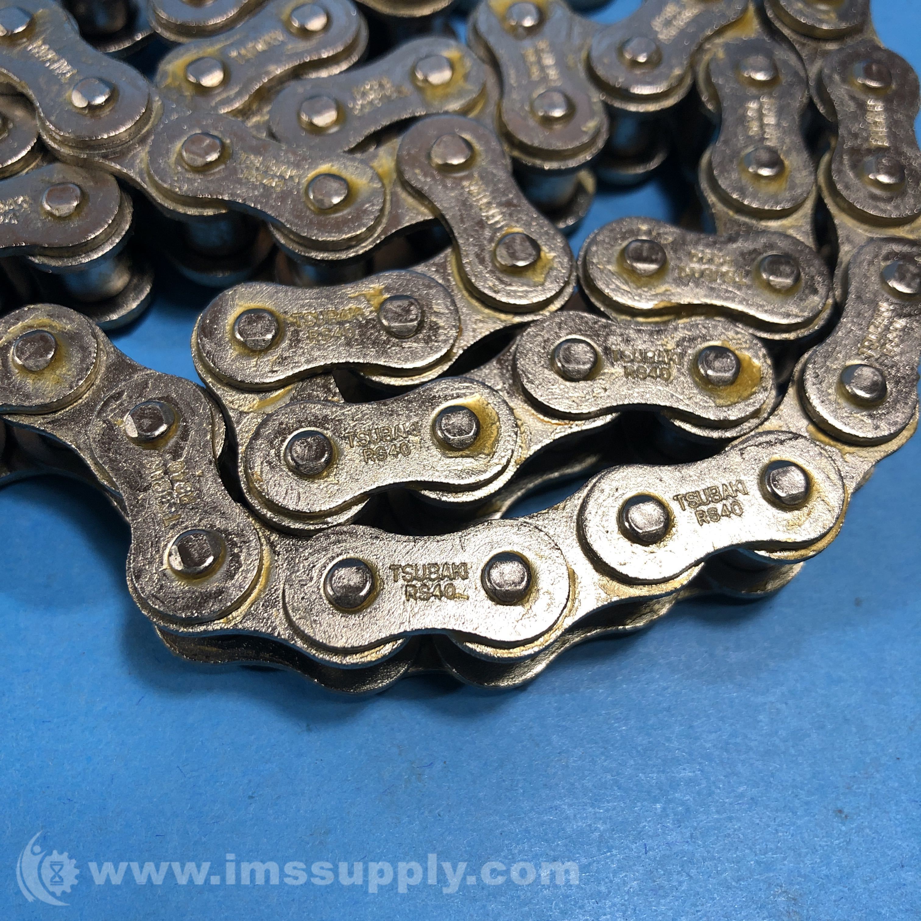 Tsubaki RS40(TW) 240 Link Roller Chain - IMS Supply