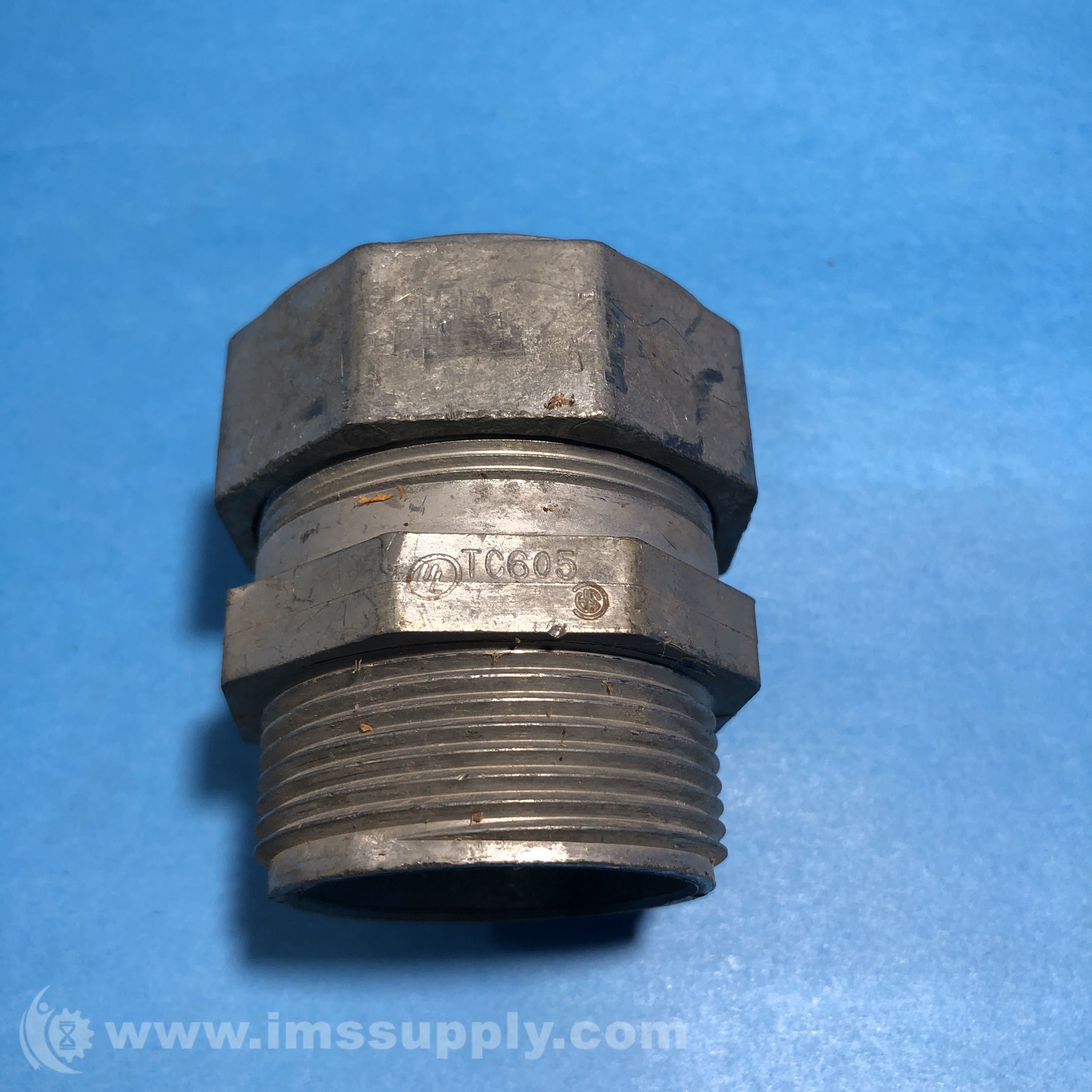 Neer TC-605 Conduit Fitting EMT-thinwall Connector 1-1/2IN - IMS Supply