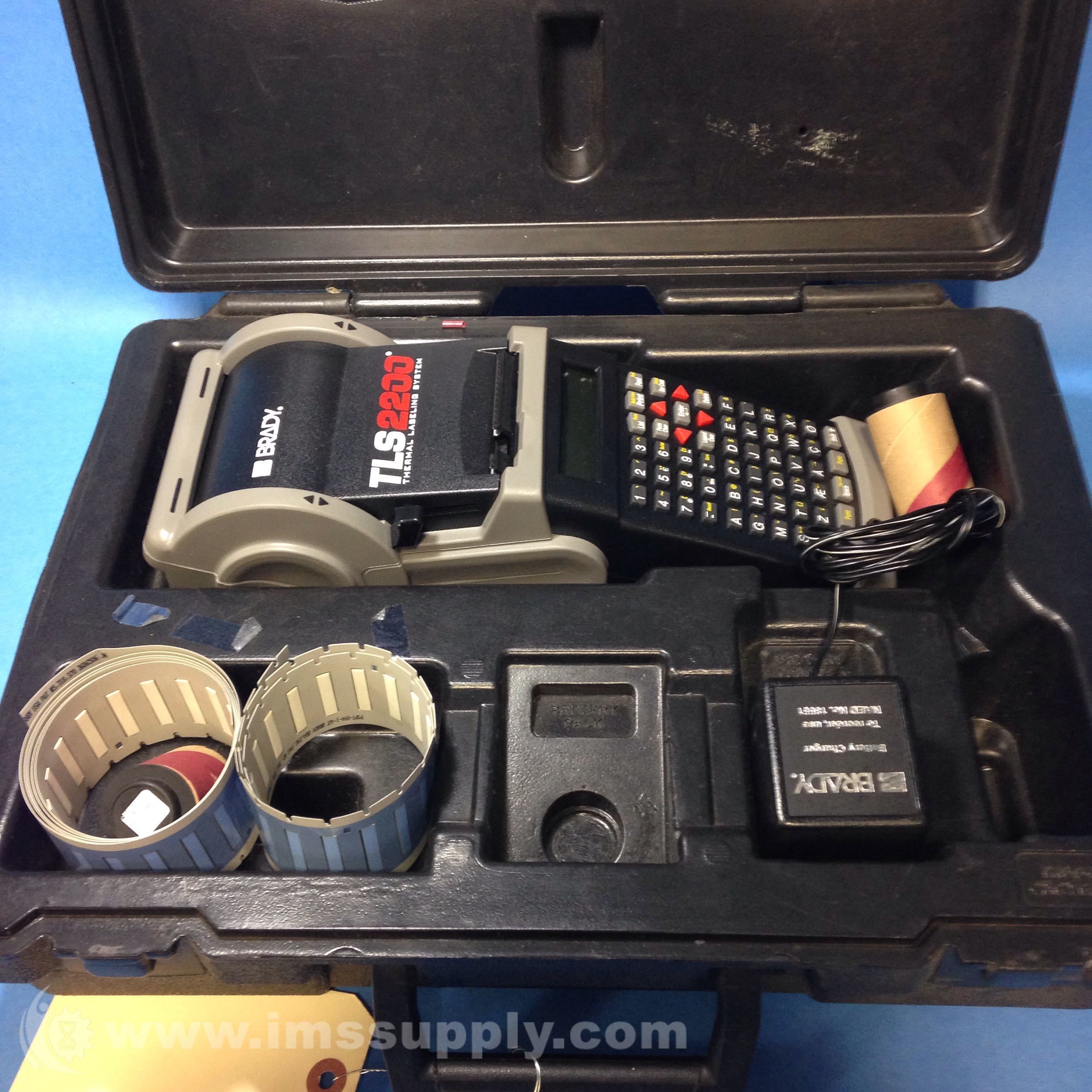 Brady TLS2200 Portable Label Printer IMS Supply