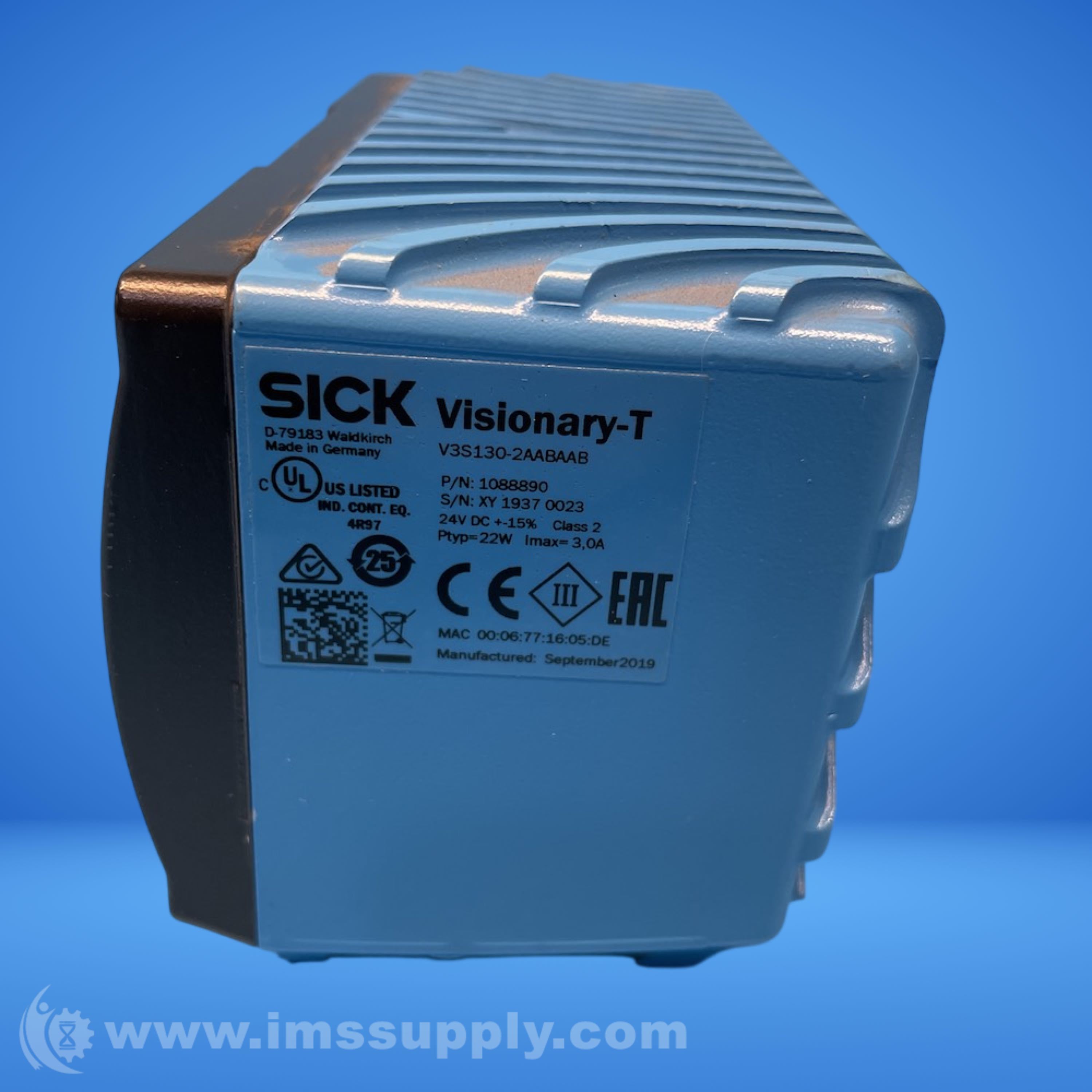 Sick 1088890 3D Machine Vision Camera - IMS Supply