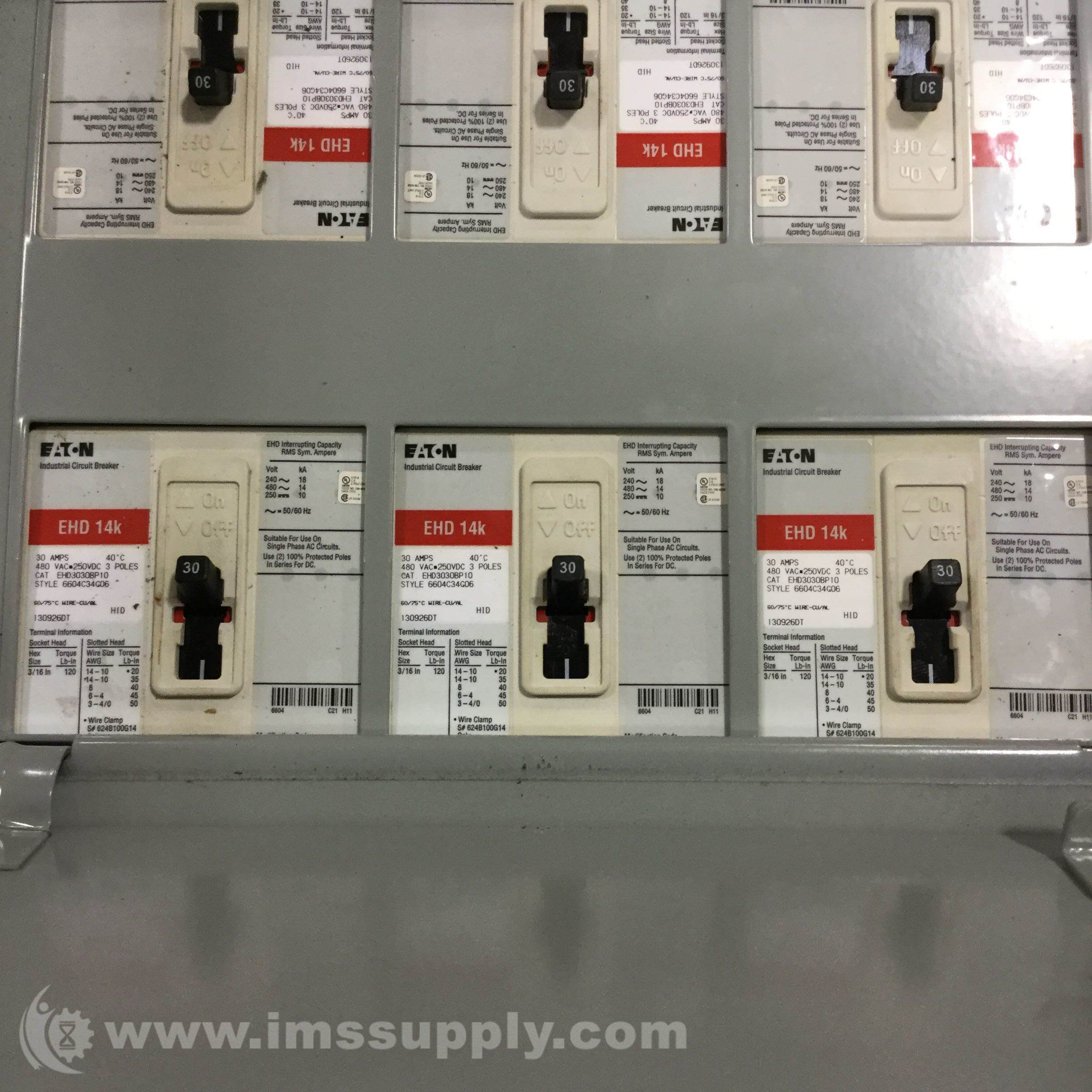 Eaton EZB2872R Pow-R-Line C Panelboard Type PRL-3A and Enclosure - IMS ...