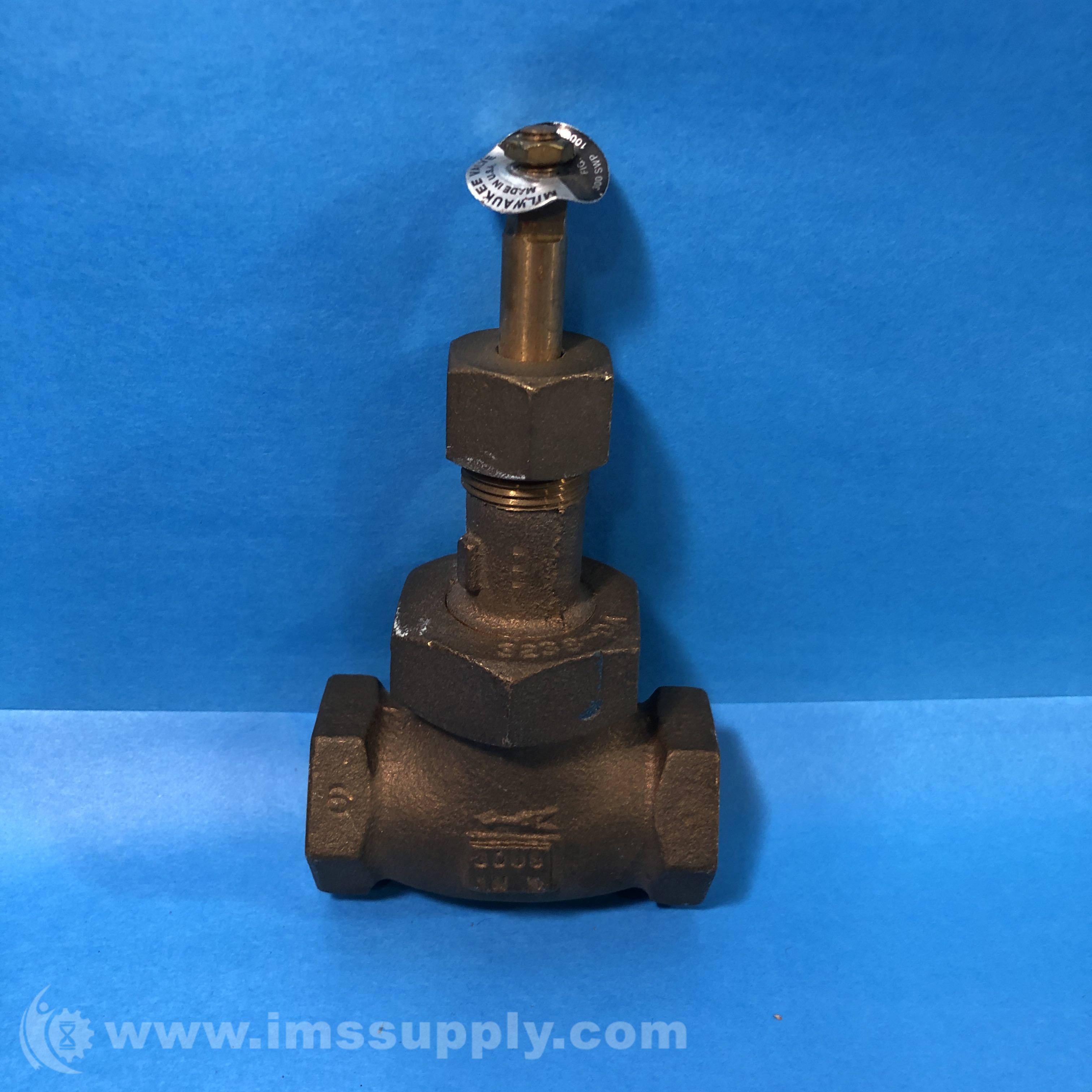 Milwaukee Valve 3238DA Size 3/4'' Bronze Gate Valve IMS Supply